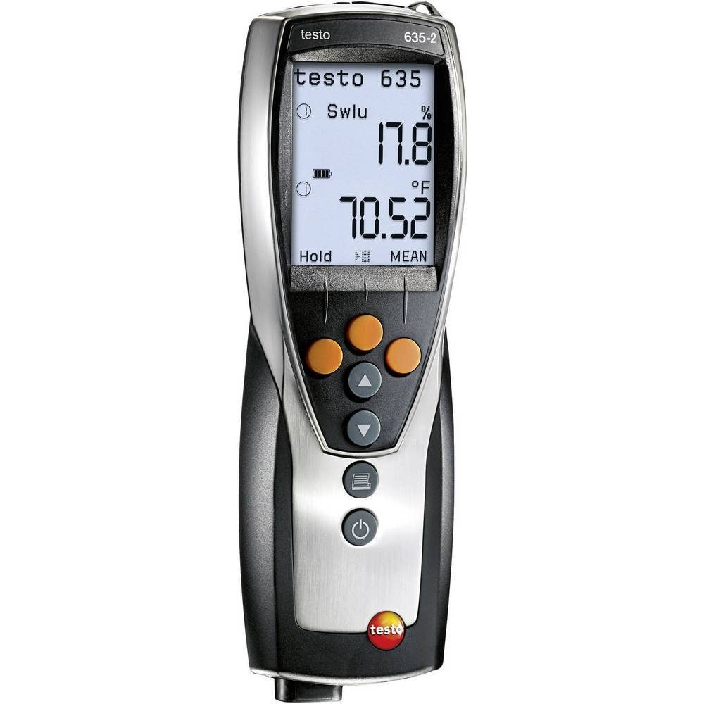 testo Hygrometer Feuchte-/Temperatur-Messgerät, Werksstandard (ohne Zertifikat)