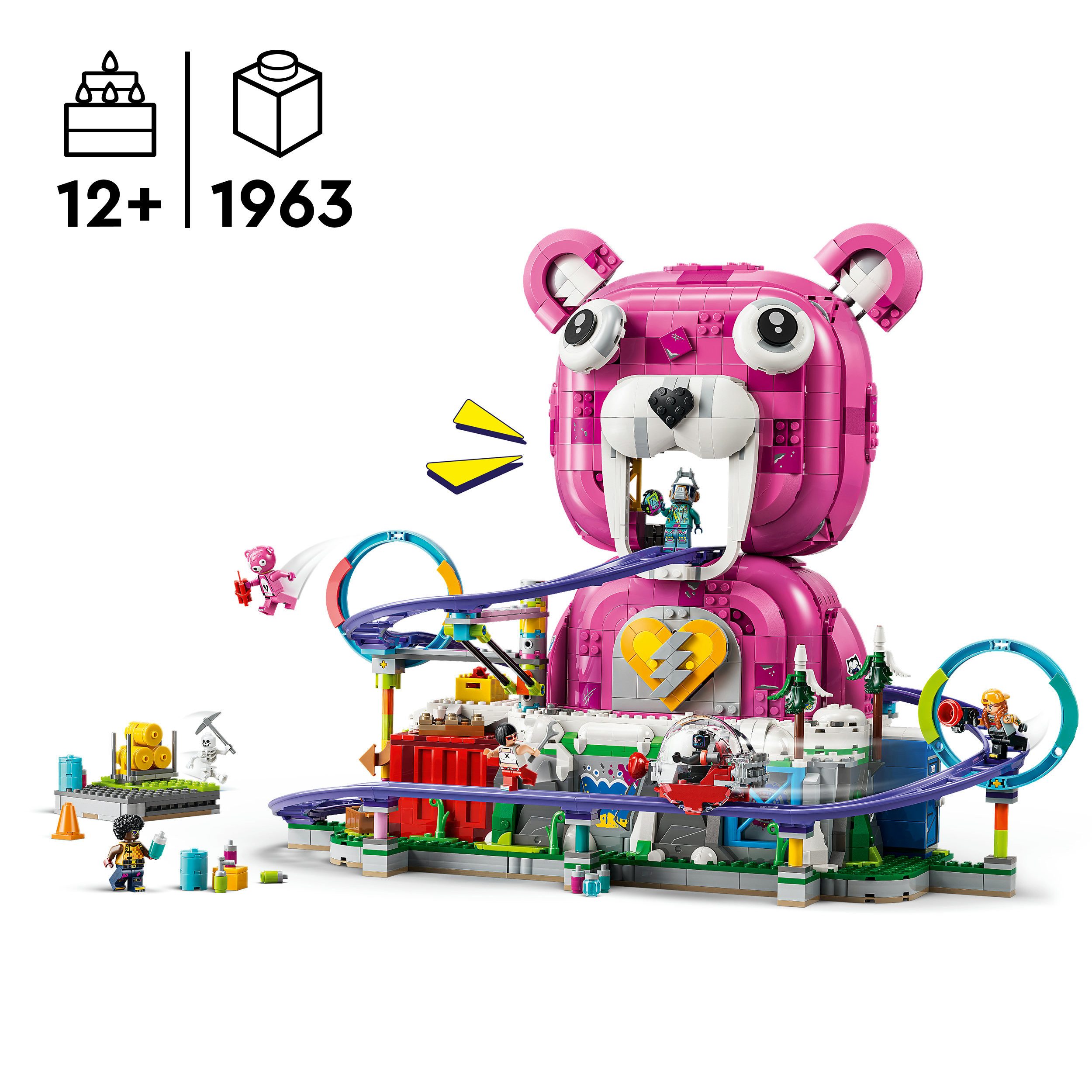 LEGO® Rave Cave (77082), LEGO Fortnite Konstruktionsspielsteine, (1963 St), Made in Europe