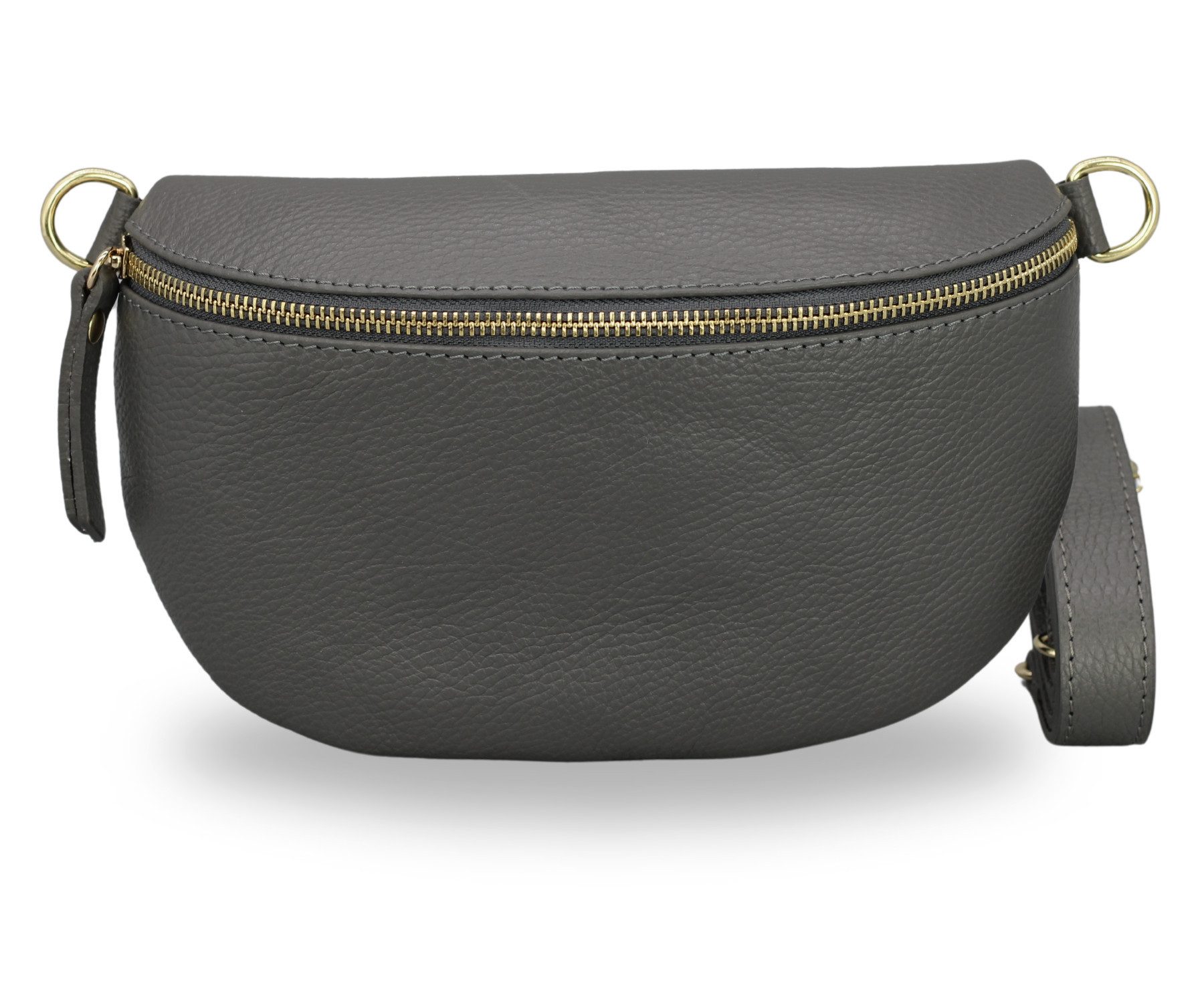 BRISE TASCHE Schultertasche SAHEL Gürteltasche Damen, echtes Leder, mit 2 Riemen (Medium Größe, mit extra gemustertem Gürtel), made in Italy