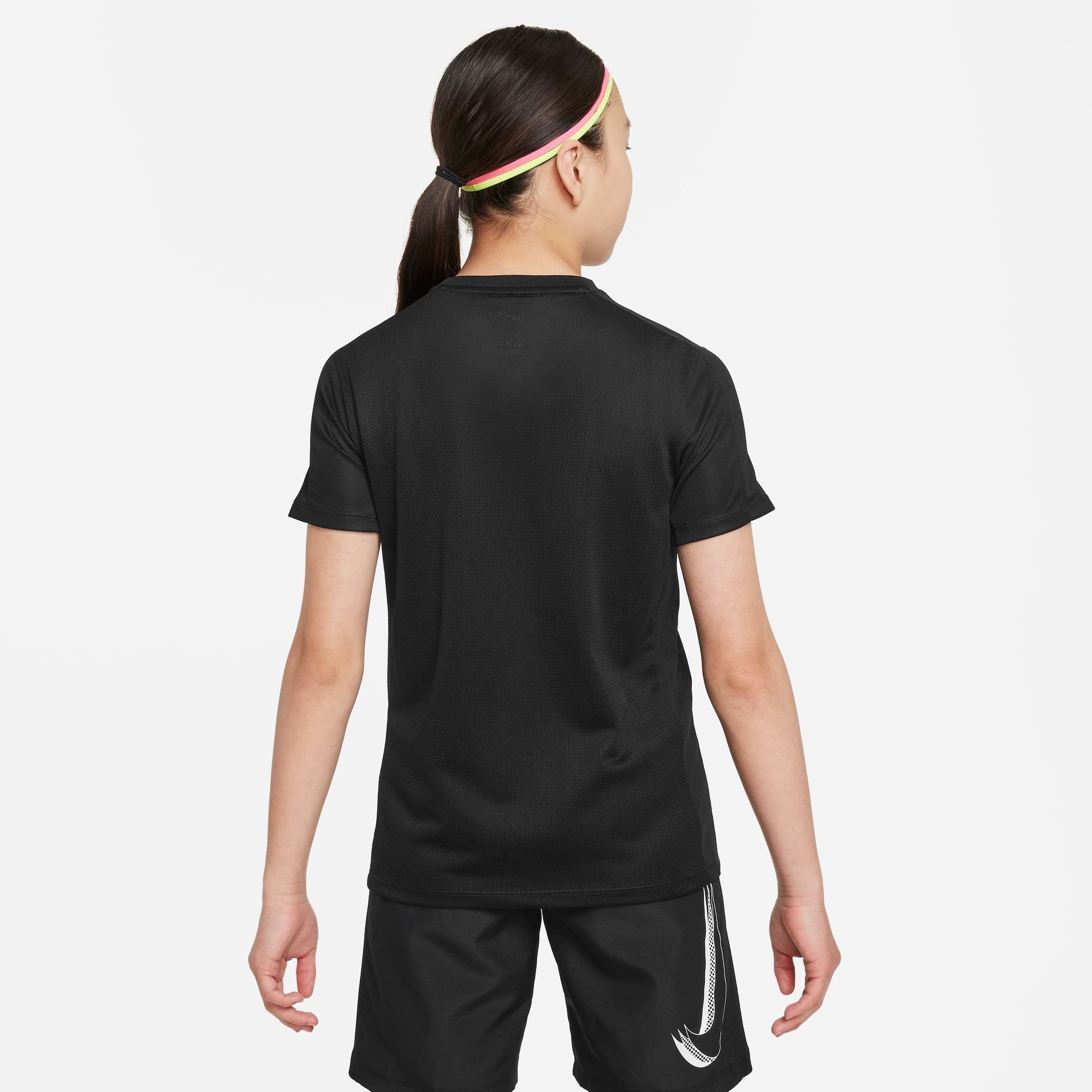 Kinder K TOP - DF für TRPHY NK BLACK/WHITE Trainingsshirt Nike Short GX Sleeve