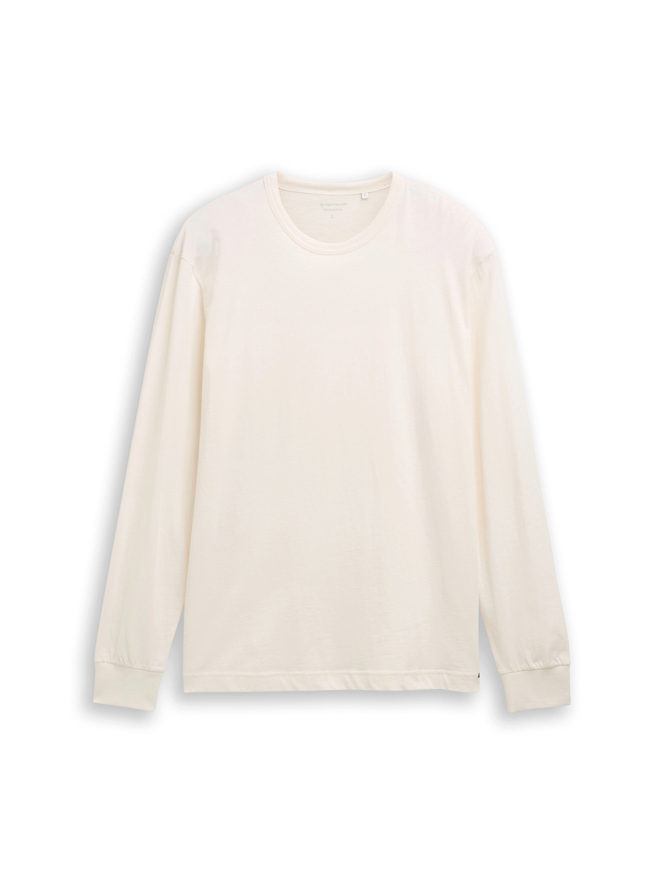 Langarmshirt Langarmshirt aus Baumwolle