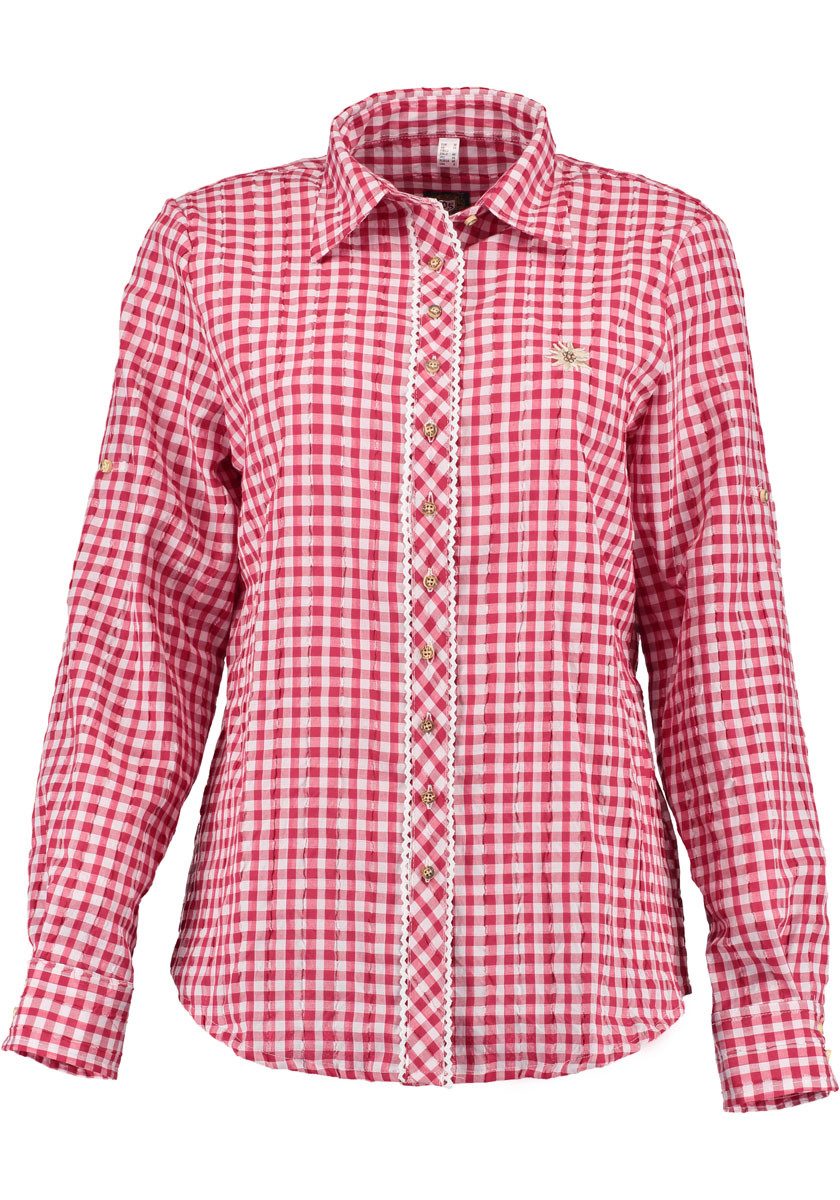 OS Trachten Trachtenbluse Seruvo Regular Fit günstig online kaufen