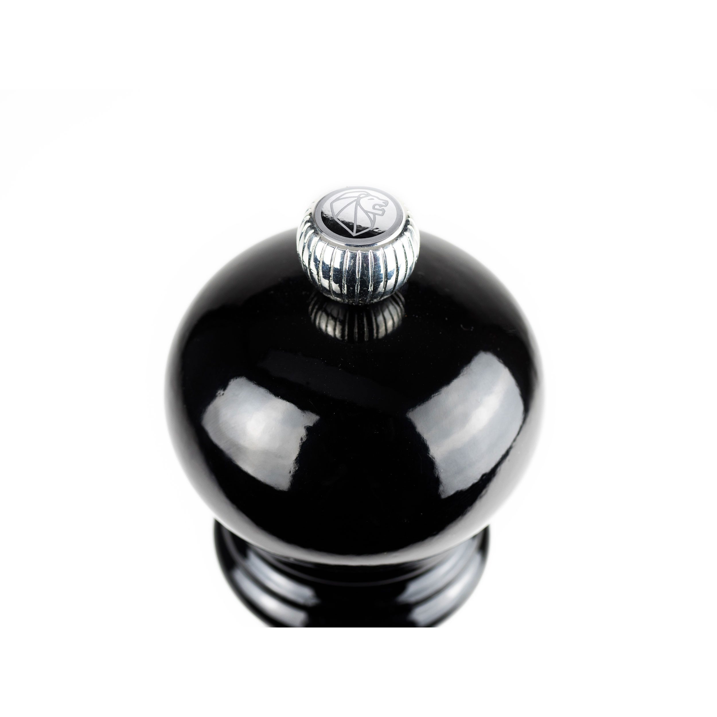 PEUGEOT Salzmühle PARIS 12cm Buchenholz Schwarz Lackiert Stahlmahlwerk Manuell Manuell