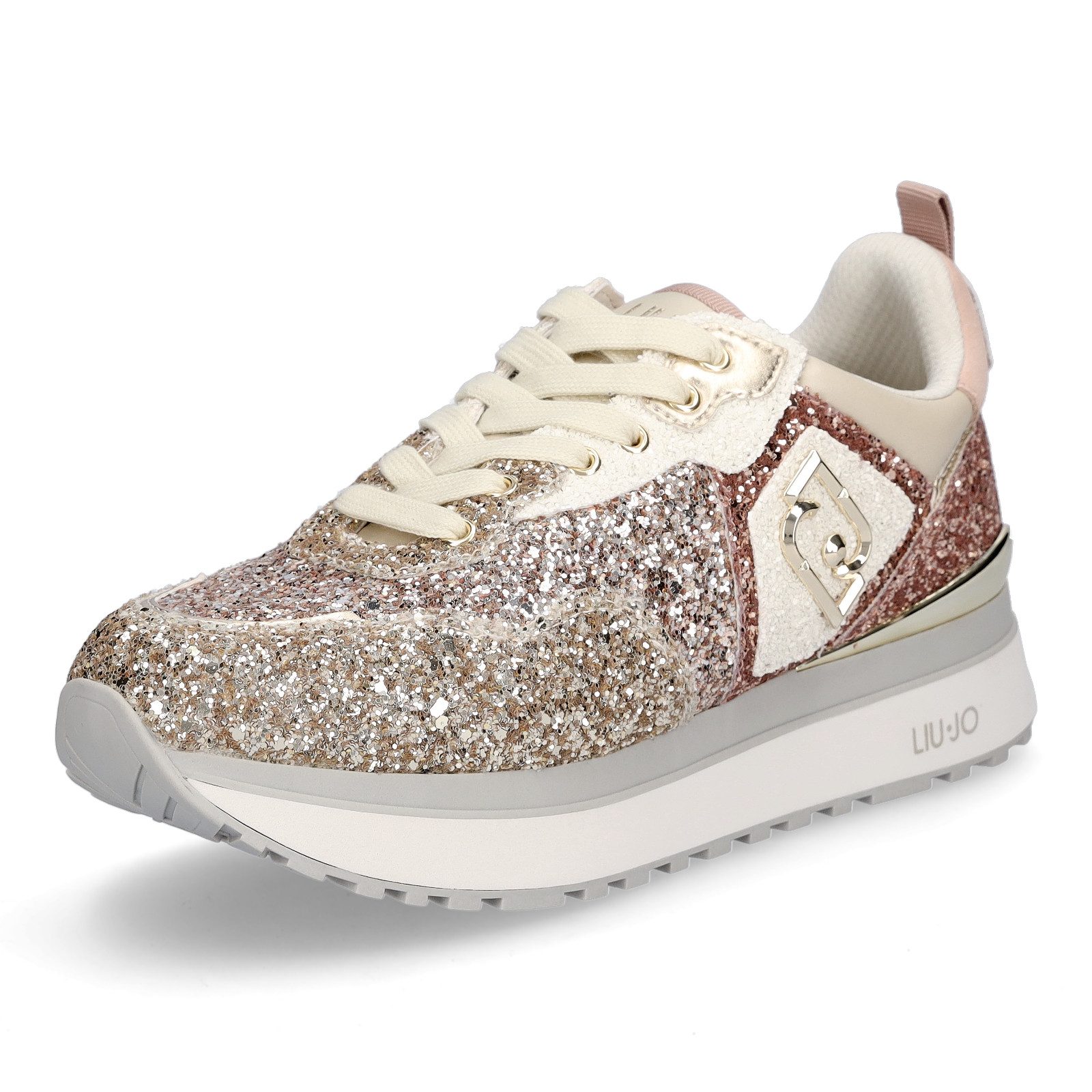 Liu Jo Liu Jo Damen Sneaker Maxi Wonder 01 gold kupfer Sneaker günstig online kaufen
