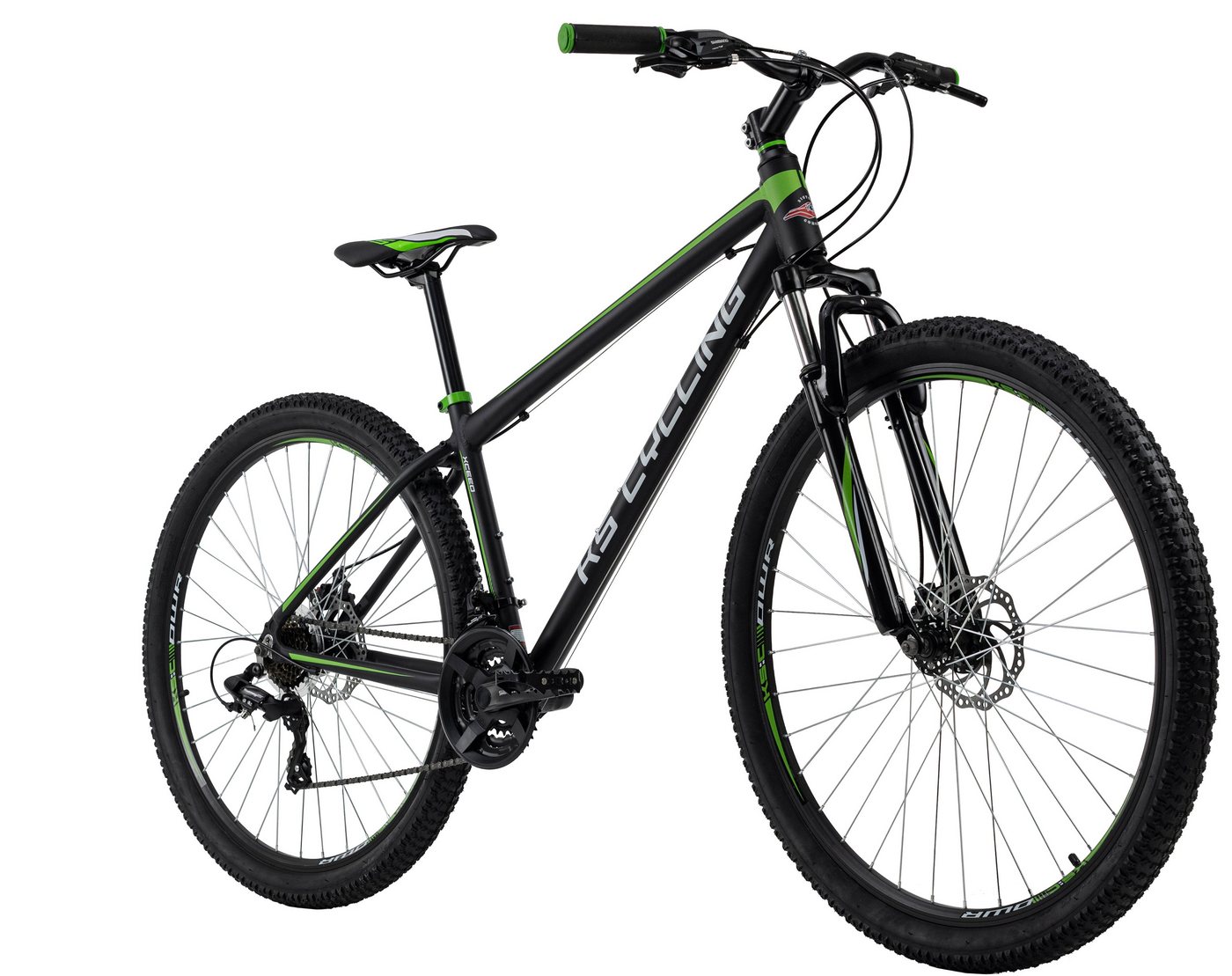 Thumbnail - KS Cycling Mountainbike Xceed, 21 Gang Shimano Tourney Schaltwerk, Kettenschaltung, für Herren, Kettenschaltung