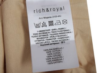 Rich & Royal Shirttop Rich & Royal 2103 442 Damen T-Shirt Gr. S Braun Neu