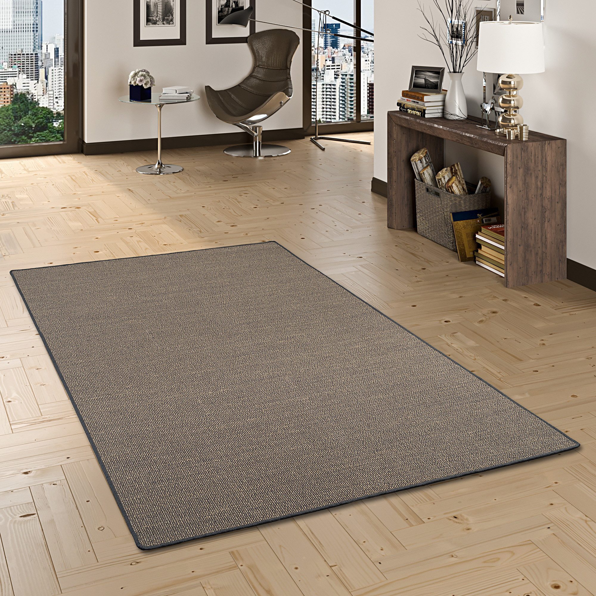 Snapstyle Sisalteppich Sisal Natur Teppich Klassisch, Eckig, Höhe: 6 mm