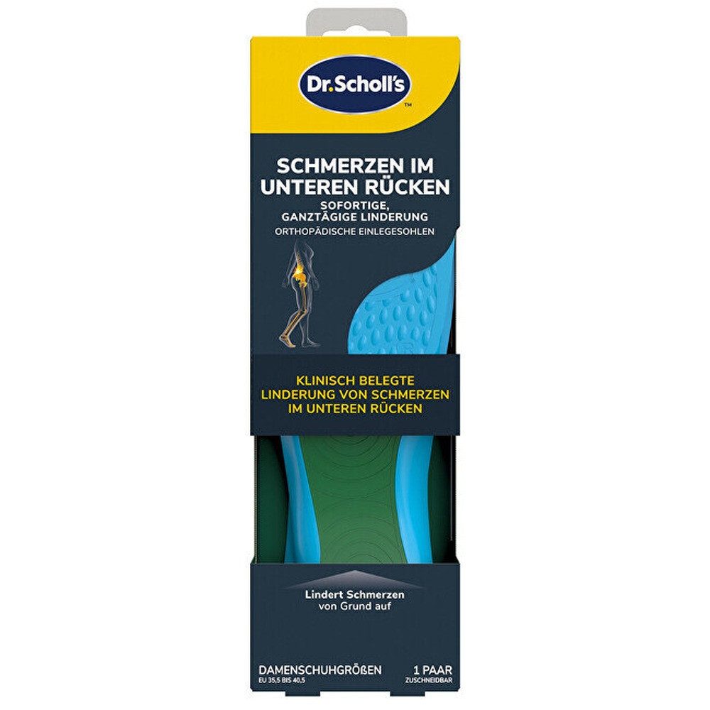 Scholl orthopädische Schuheinlagen In-Balance Lower Back Einlegesohle