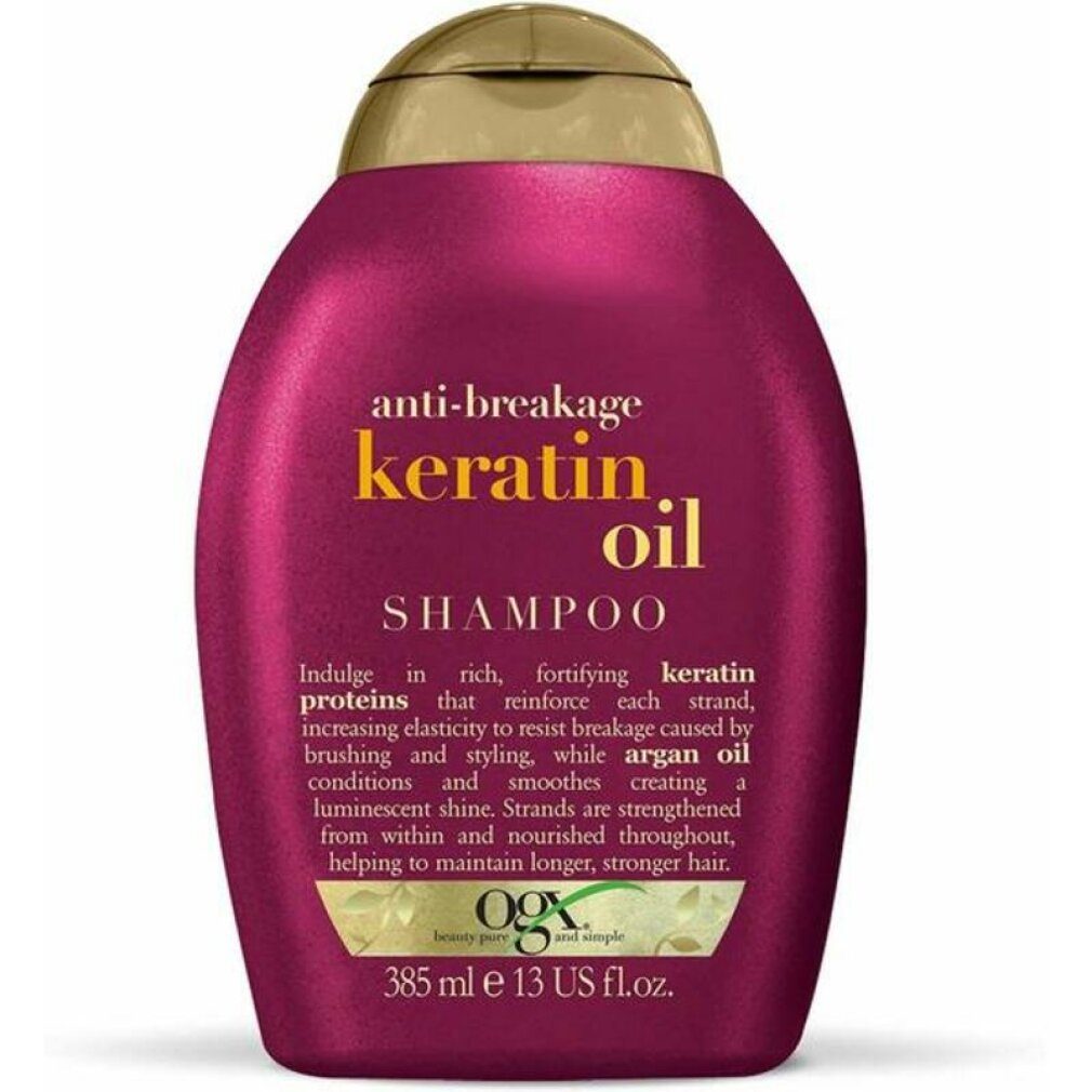 OGX Haarshampoo Shampoo against hair breakage keratin oil 385 ml