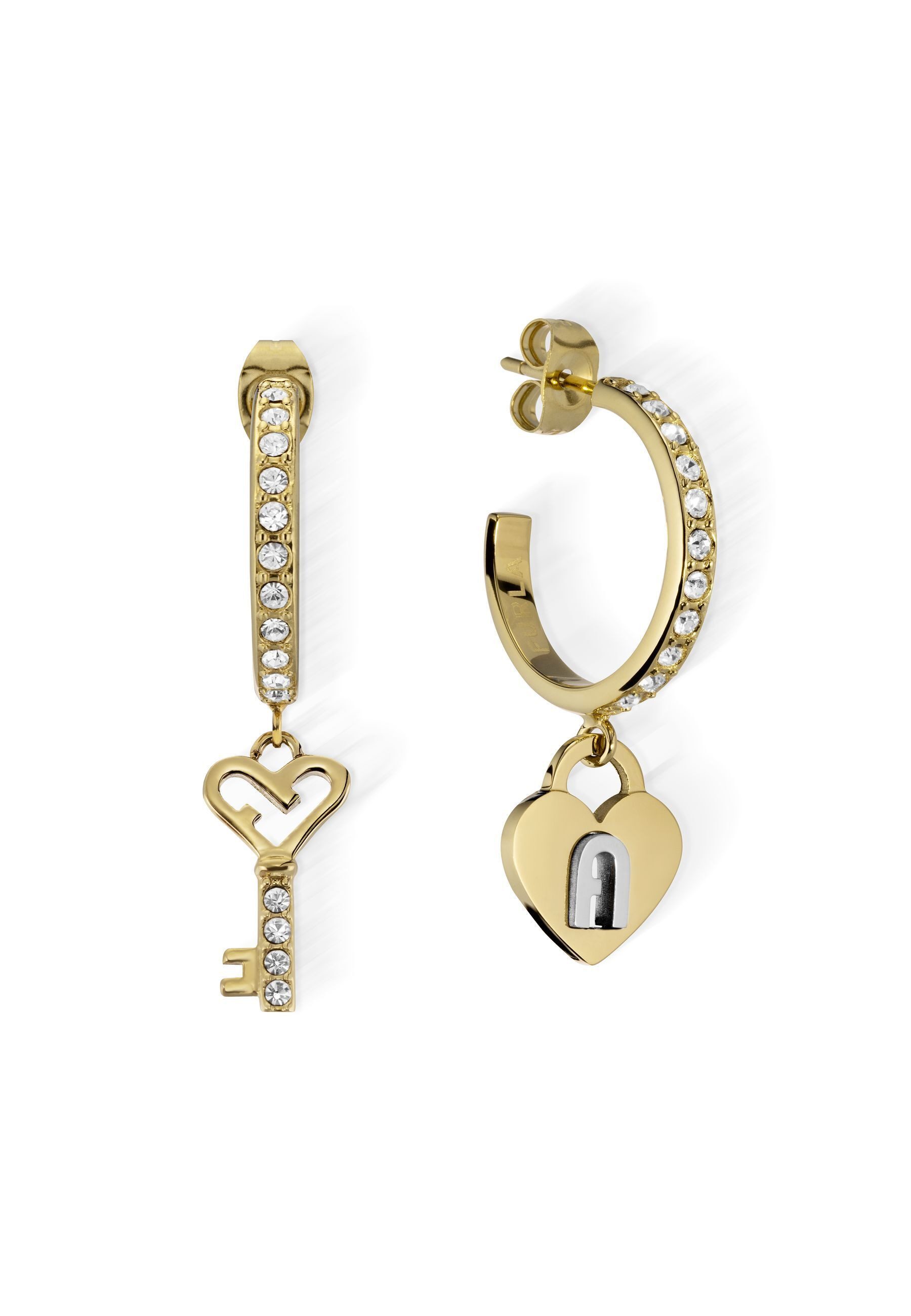Furla Серьги-Set FURLA LOVING PADLOCK (hoop earrings, 1-tlg)