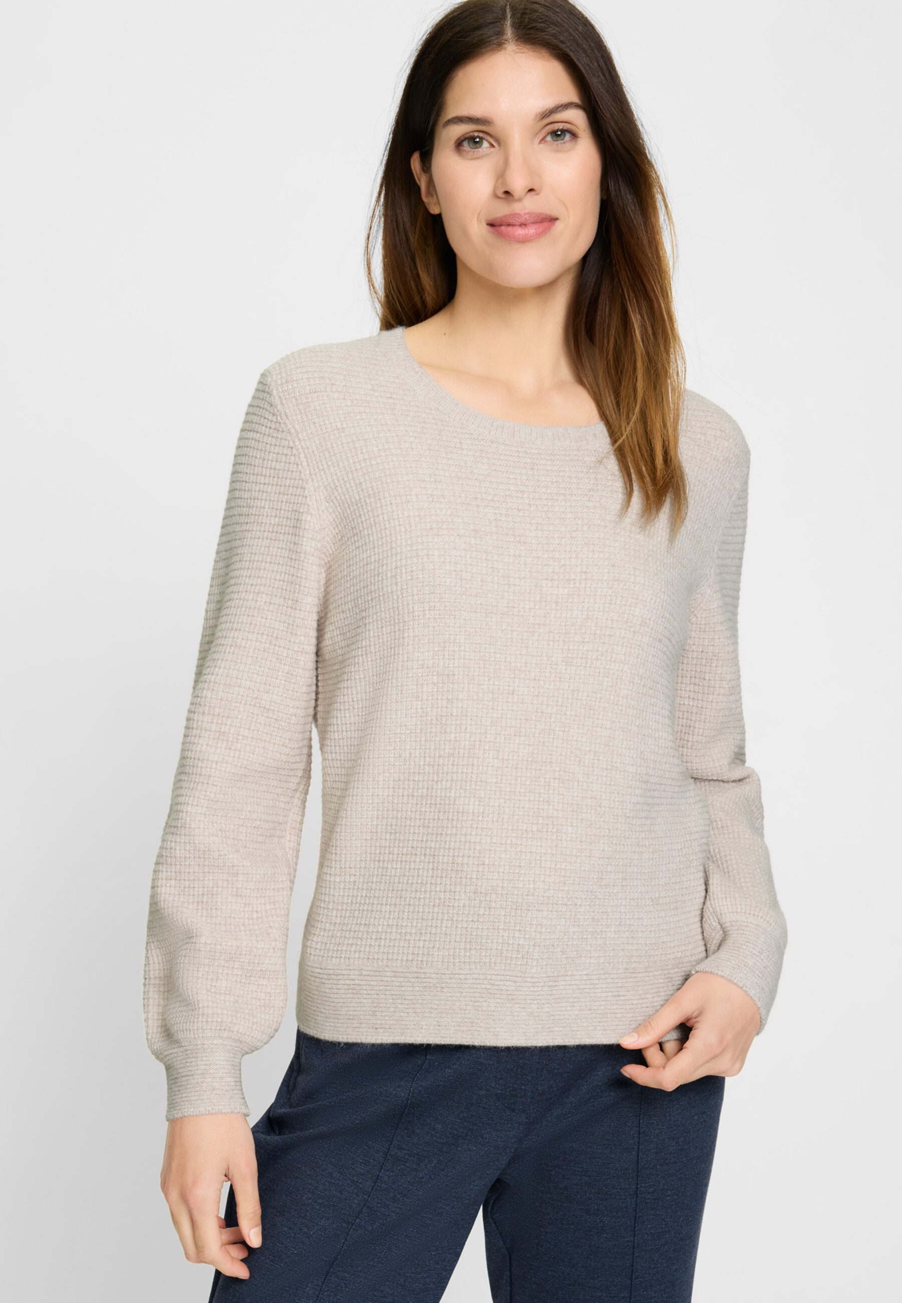 Olsen Strickpullover mit langem Arm