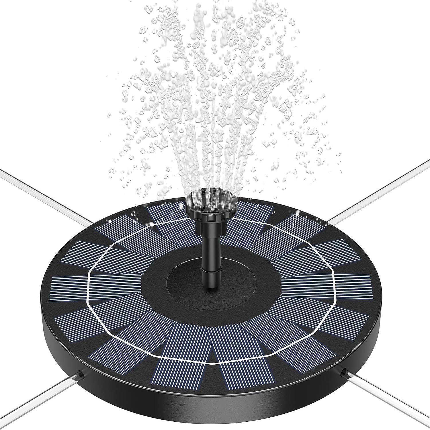 BlingBin Springbrunnenpumpe Solarbrunnen Garten Wasserpumpe Schwimmender günstig online kaufen