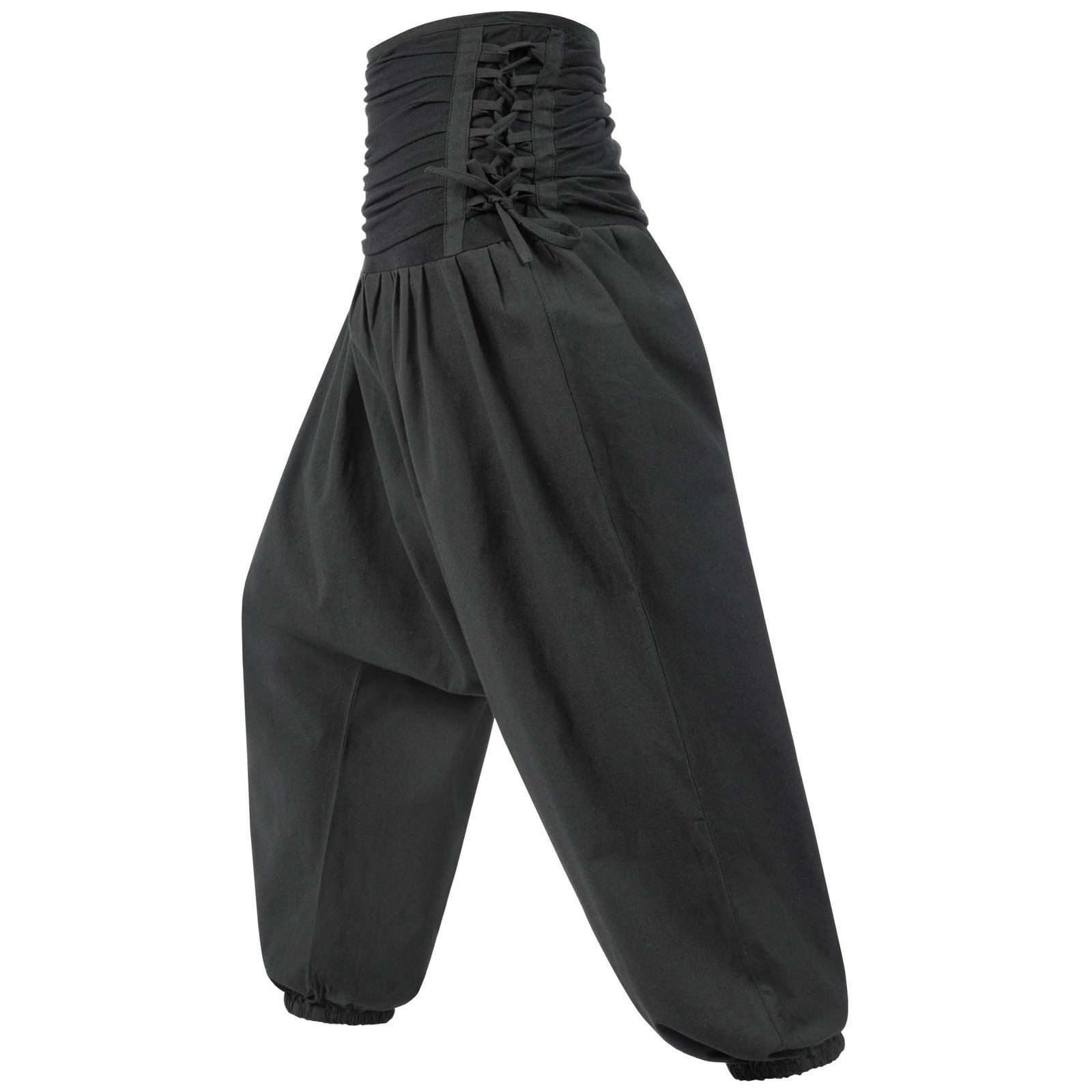 Haremshose Kunst und Magie Damen Pluderhose Yoga Freizeit Haremshose Wellnesshose