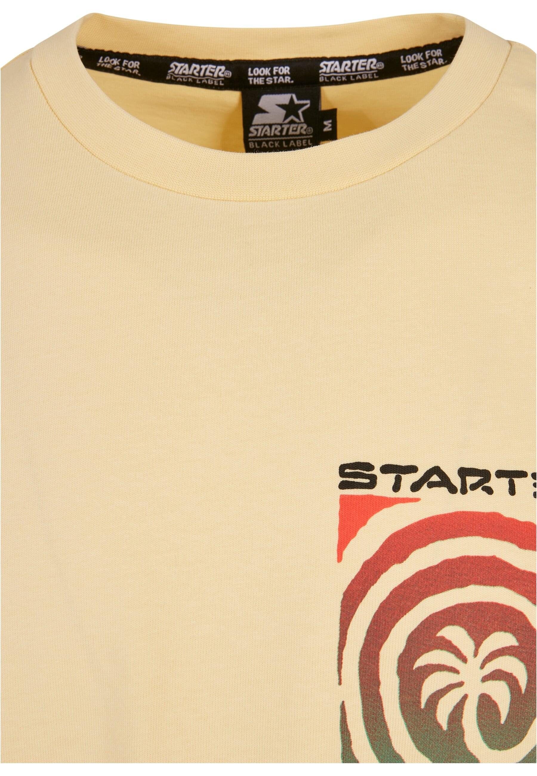 Starter Black Label T-Shirt Starter Tee Palm Herren lightyellow (1-tlg)