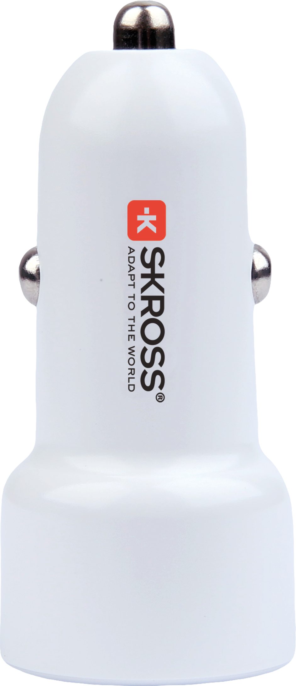 SKROSS Dual Car Charger incl. USB-C cable Schnelllade-Gerät (1x Dual Car Charger und 1x USB-C-Kabel, 12-V-Zigarettenanzünder-Steckdose)