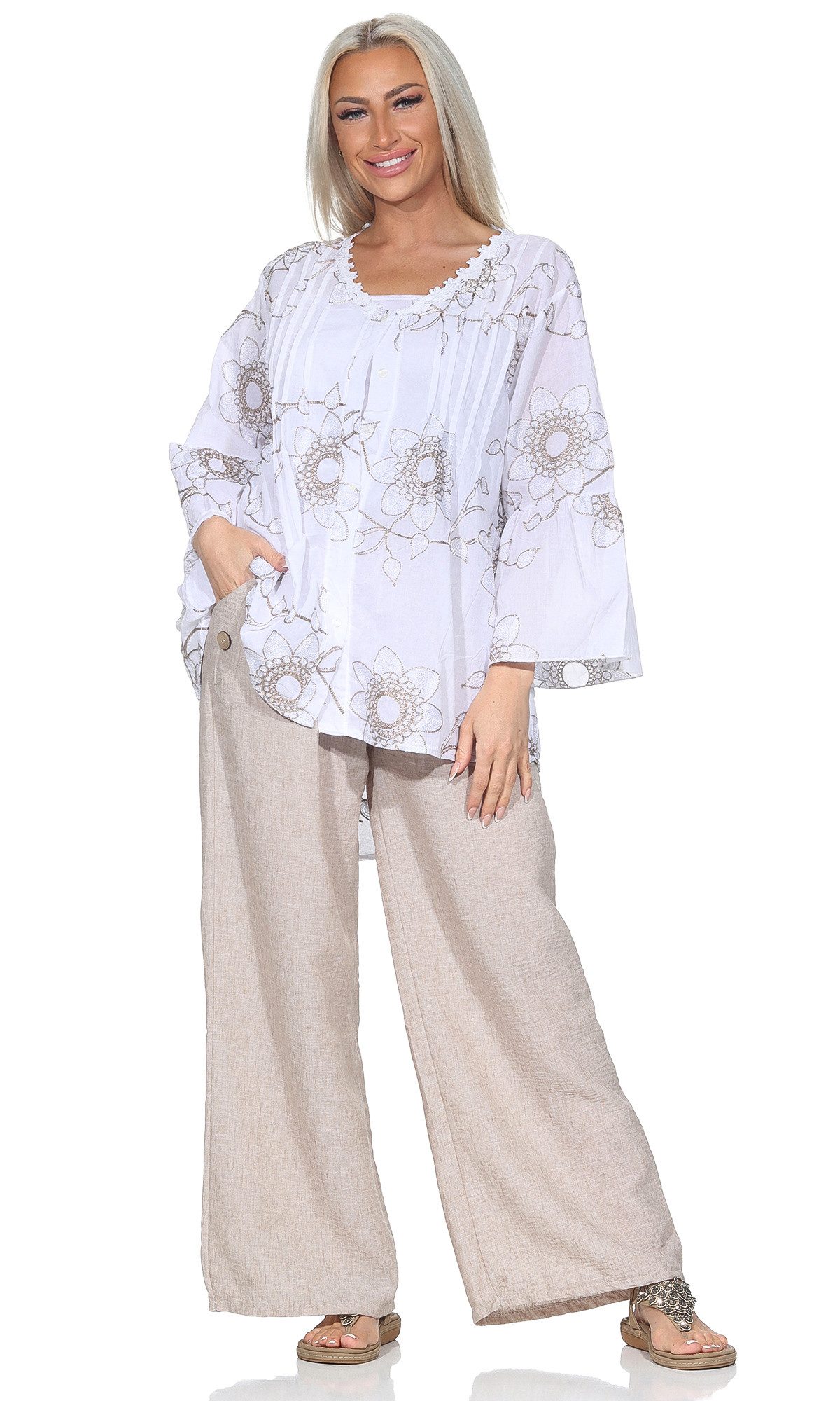 OriginalYou Longbluse Damen Bluse leichte Schlupfbluse günstig online kaufen