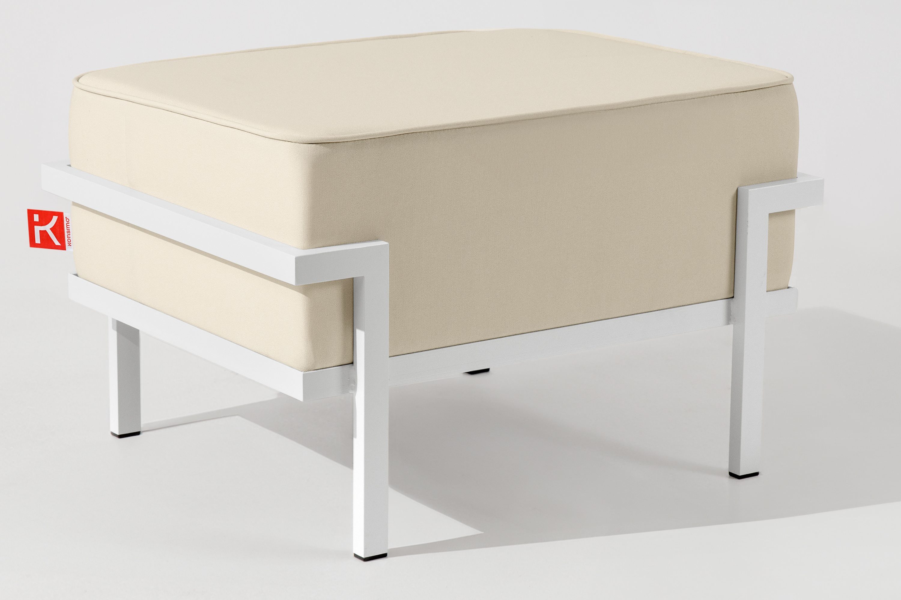 KONSIMO® Gartenlounge-Hocker TRIGLO Garten-Puffs, Gewicht: 10 günstig online kaufen