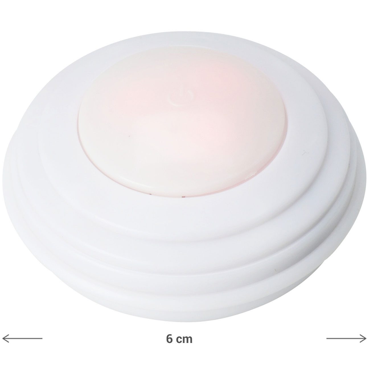 H&S Collection Unterschrankleuchte LED-Lampen 4er-Set in 12 Farben Farbwechsel-Push-Lichter Fernbedienung, LED fest integriert, Wireless LED-Push-Lichter 4er-Set mit 12 Farben & Fernbedienung