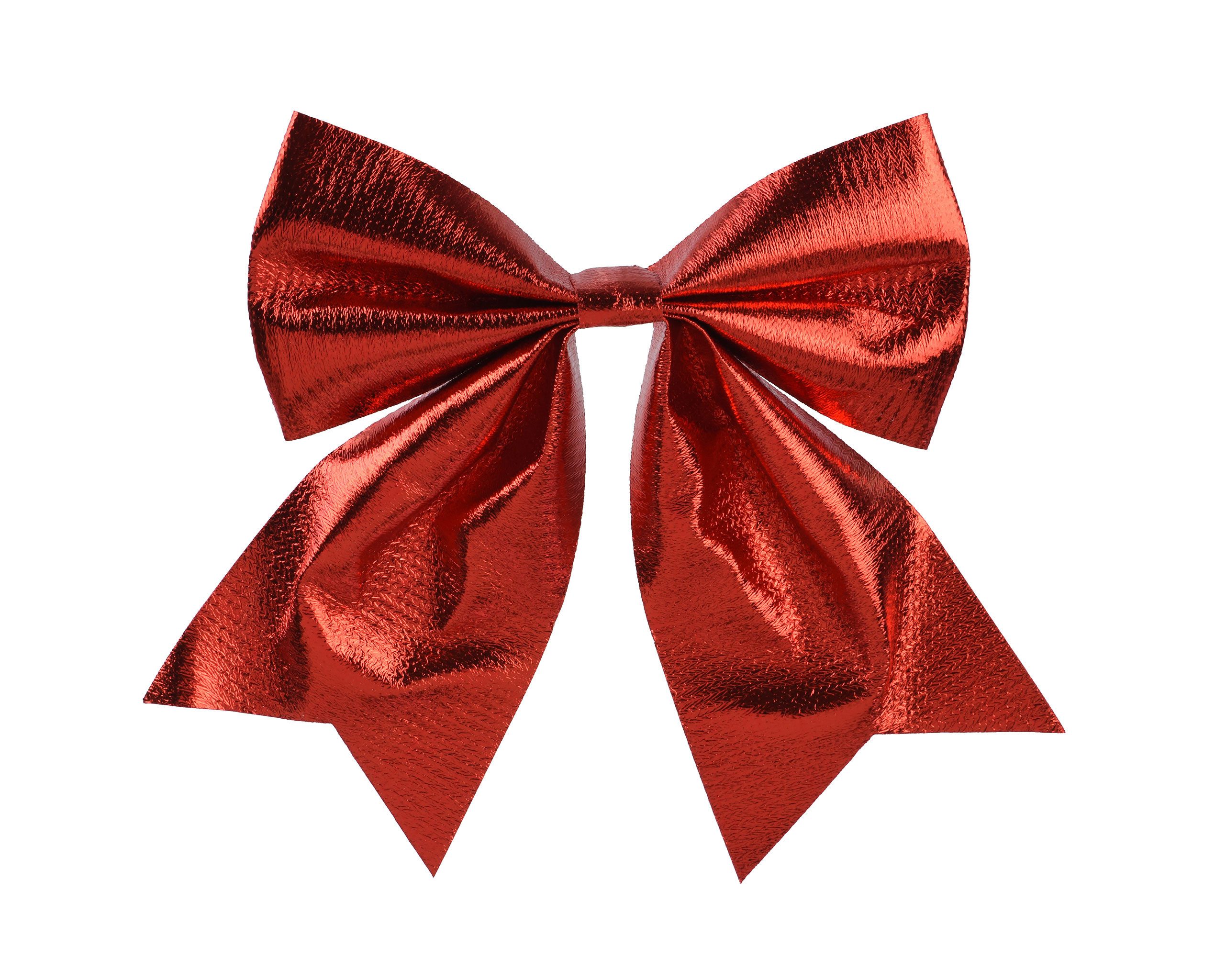 Kaemingk Christbaumschmuck, Schleifen 17cm 2er Set - Rot metallic