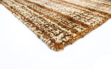 Läufer Loribaft Teppich handgewebt mehrfarbig, morgenland, rechteckig, Höhe: 12 mm, Viskose