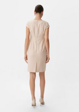 Comma Minikleid Elegantes Etuikleid mit Kappärmeln