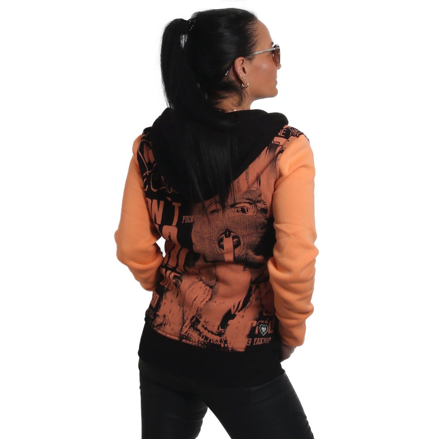 YAKUZA Kapuzensweatjacke Anyone Two Face günstig online kaufen
