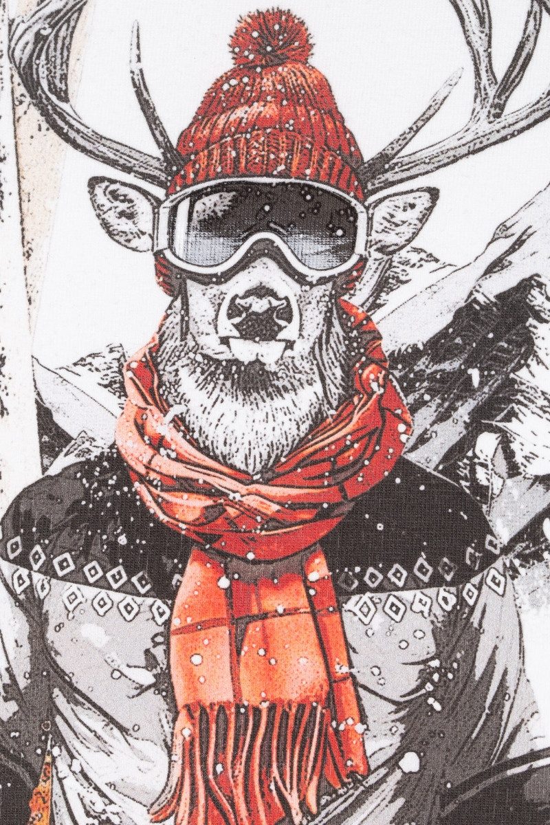 Almgwand Outdoorjacke Longsleeve Herren - ABLEITENALM - weiss