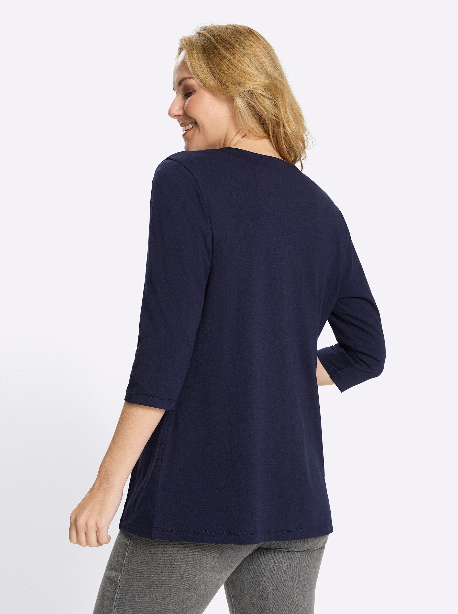 Sieh an! Shirtjacke Shirtjacke 3/4-Arm
