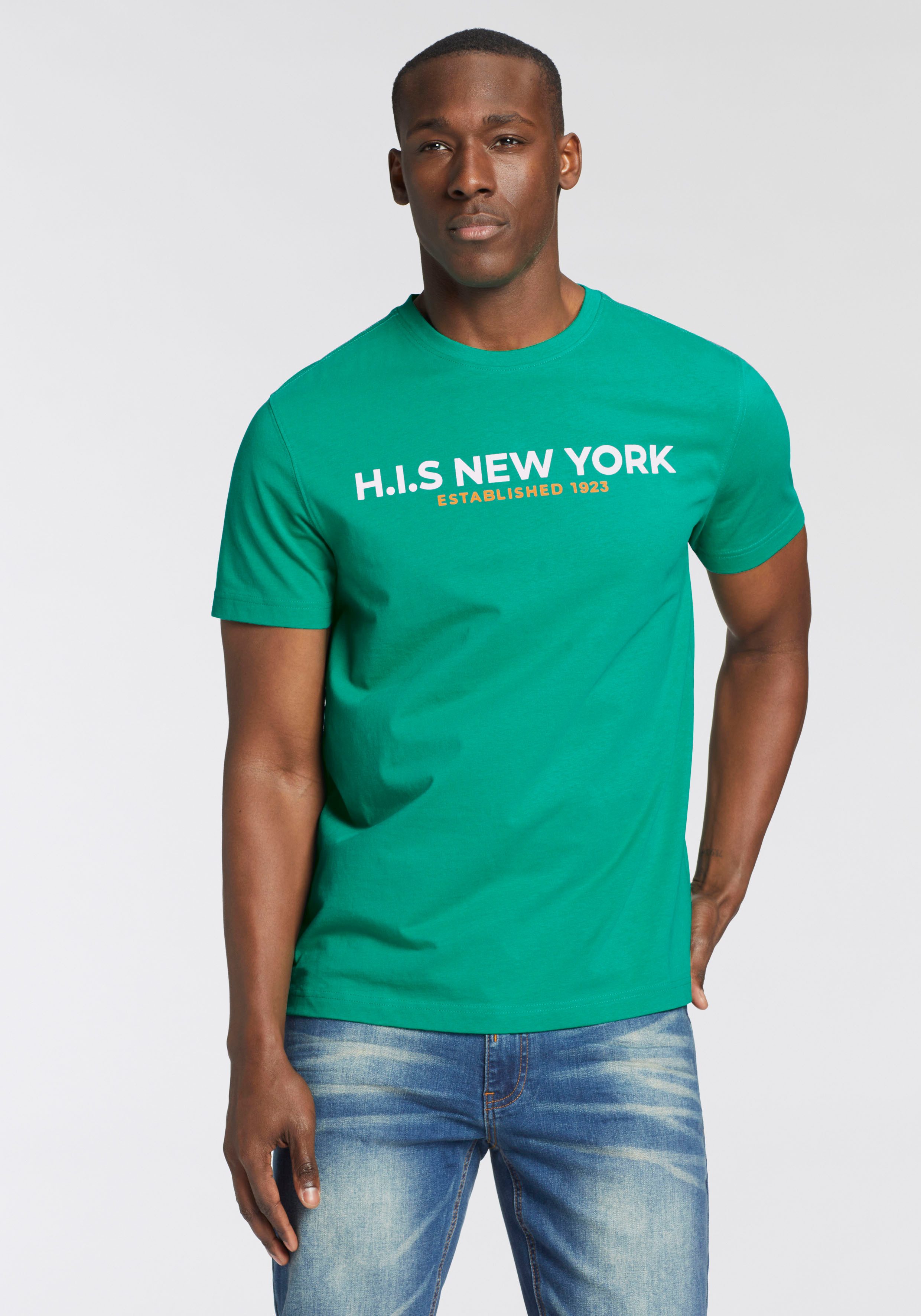 H.I.S T-Shirt Mit großem Frontprint