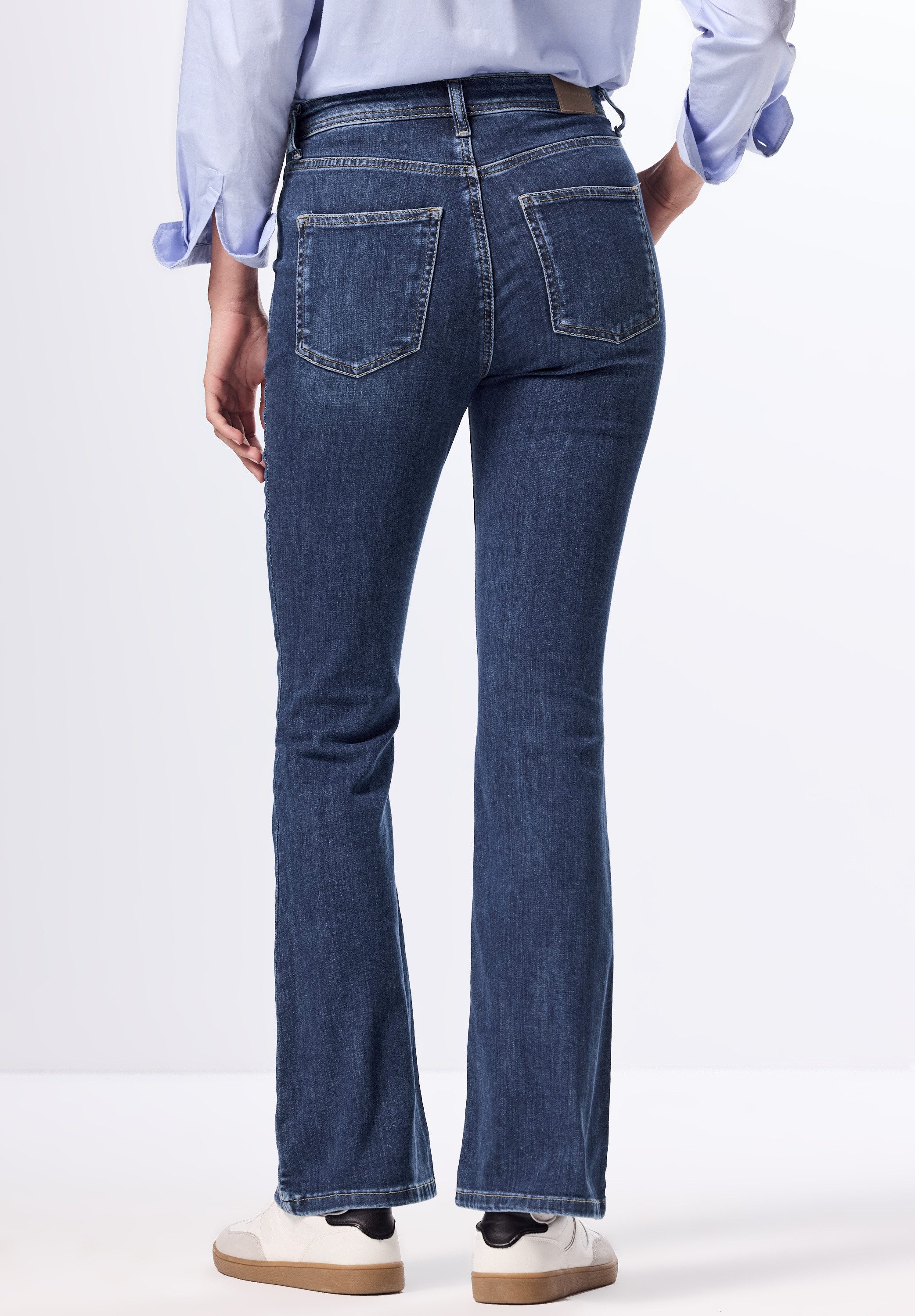 STREET ONE STUDIO Skinny-fit-Jeans High Waist. Reduzierter Preis € 44,99. Unverbindliche Preisempfehlung € 59,99