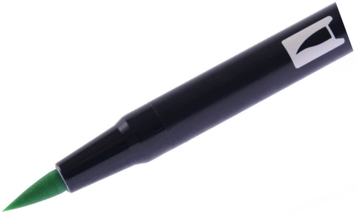 TOMBOW Filzstift Dual-Fasermaler ABT mit Rundspitze/Pinselspitze mint Packung mit 6 Stü