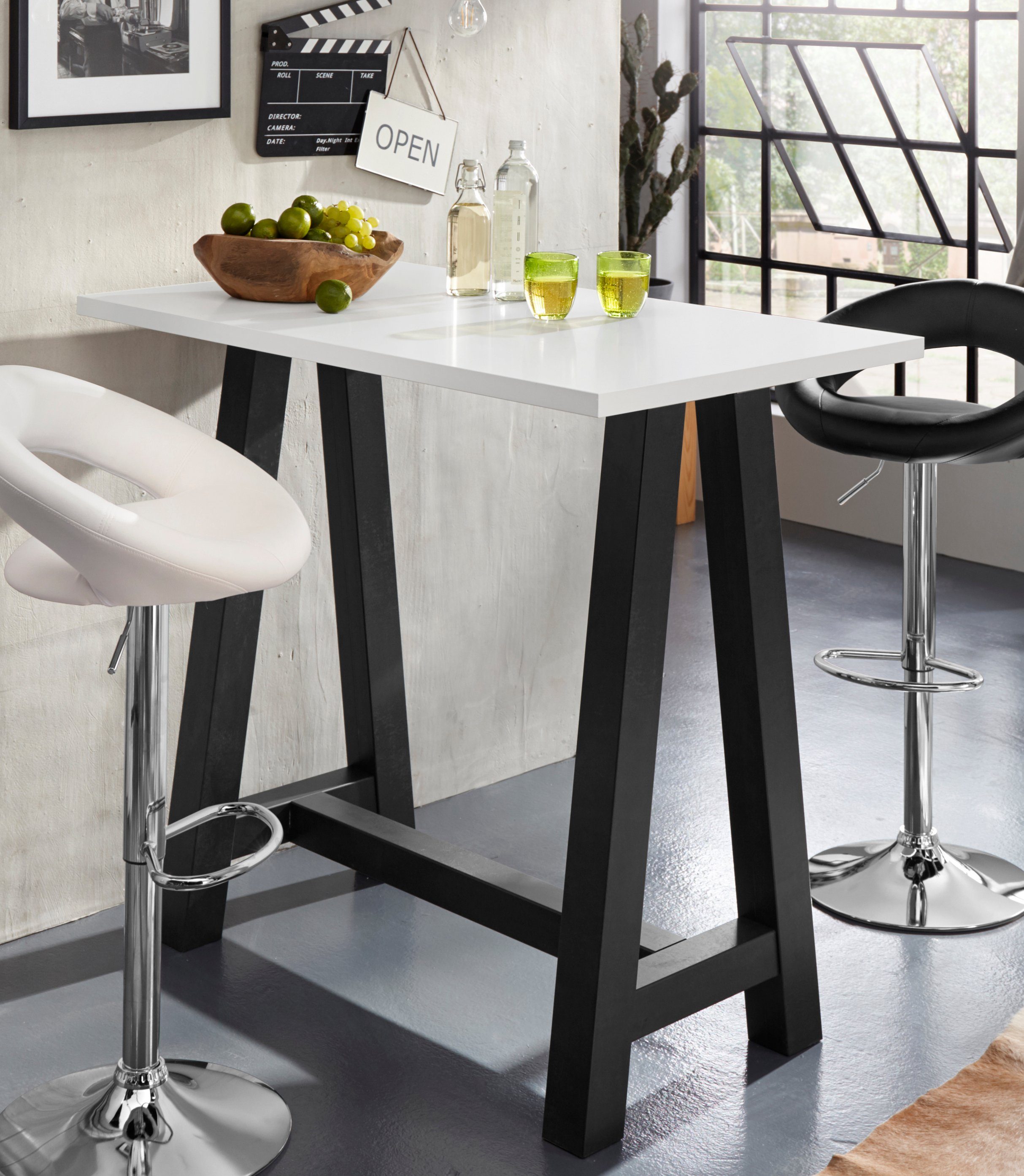 Mäusbacher Bartisch, Gestell in A-Form (Breite günstig online kaufen