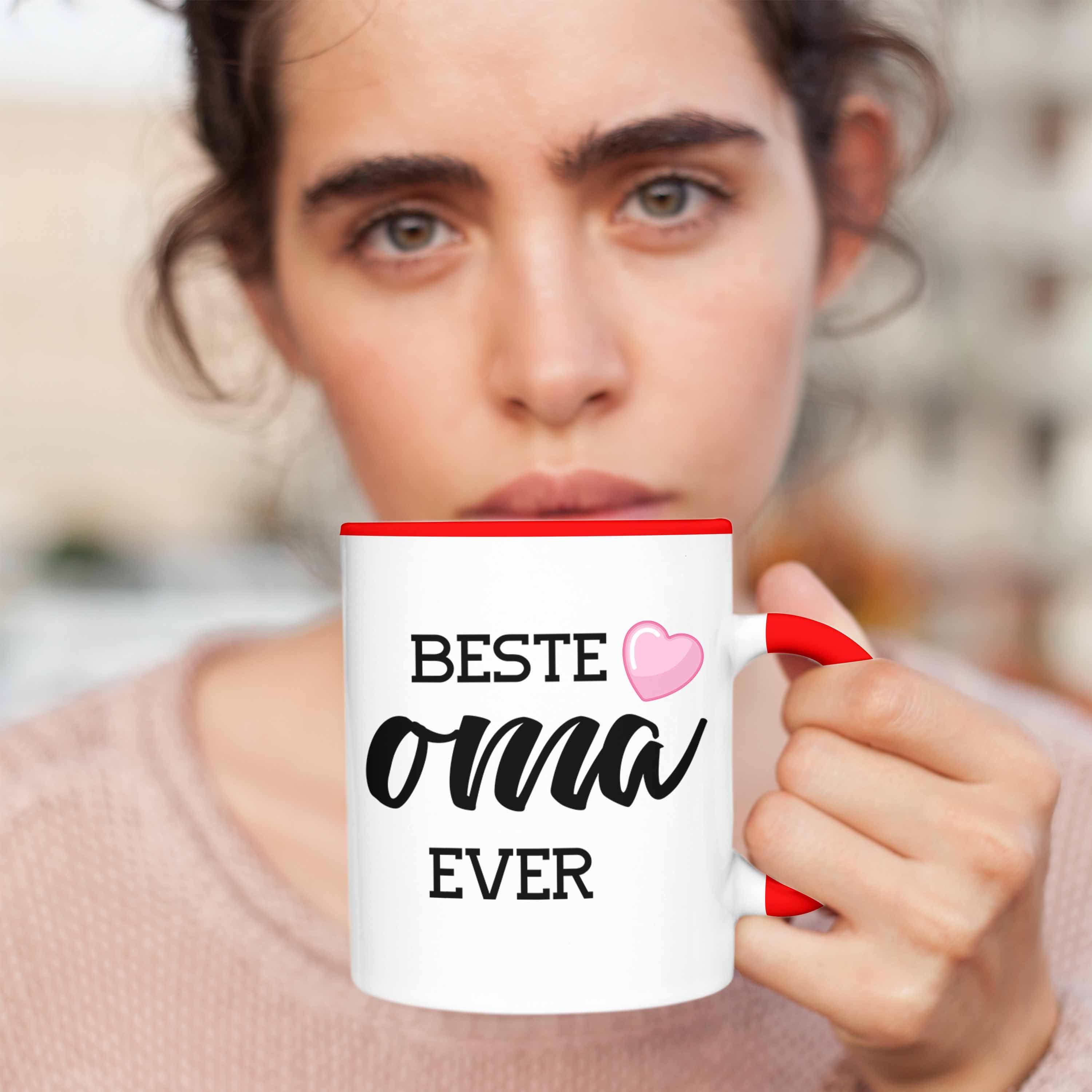 - Der Kaffeetasse Rot Geburtstag Beste Tasse Enkel Welt Lustig Funny Tasse Weihnachten Trendation Spruch Trendation Oma Geschenk von