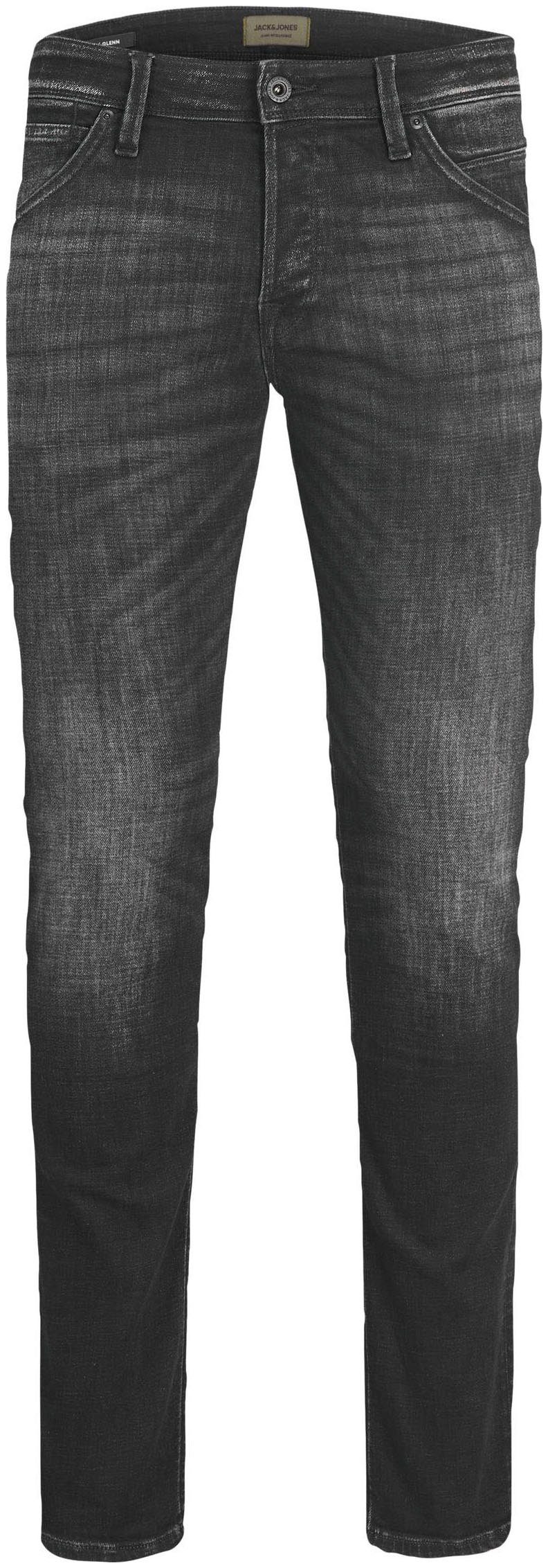 Jack & Jones PlusSize Slim-fit-Jeans FOX GLENN black denim