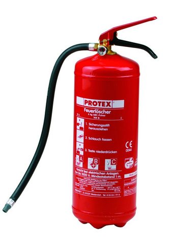 Protex Pulver-Feuerlöscher » PD 6 GA« ABC-Pul...