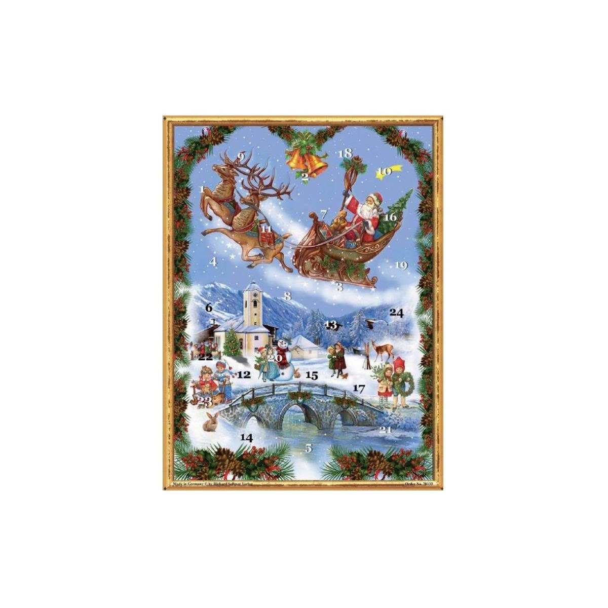 Schlitten Verlag Sellmer Richard - Nikolaus im - Adventskalender Adventskalender RSV70133