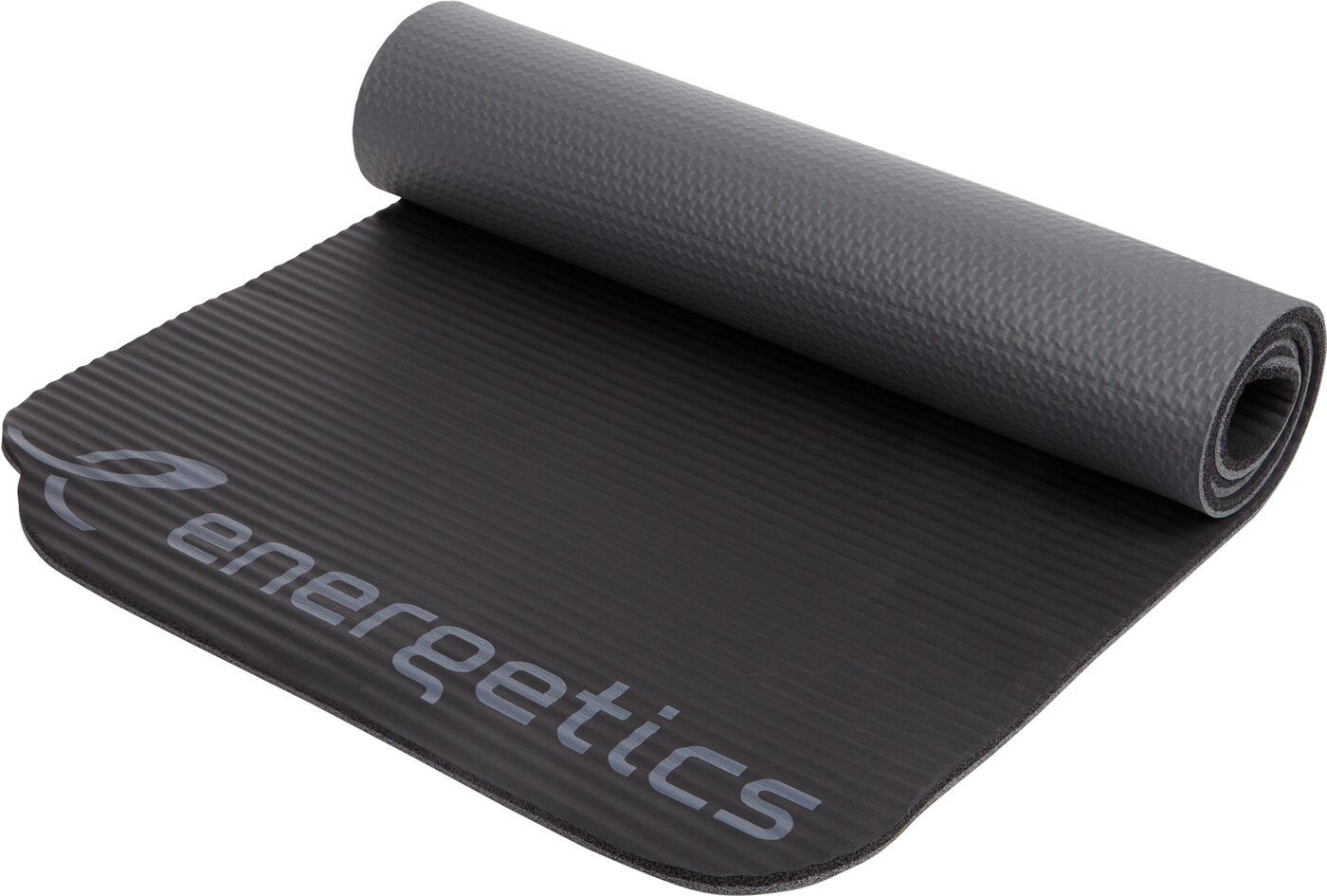 Energetics Fitnessmatte Gymnastik-Matte NBR Mat 140cm 1.0 GREY/YELLOW