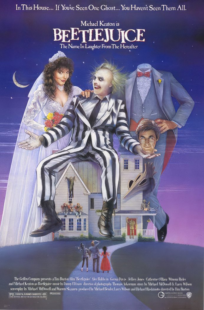 Close Up Poster Beetlejuice Poster 68 x 101 cm
