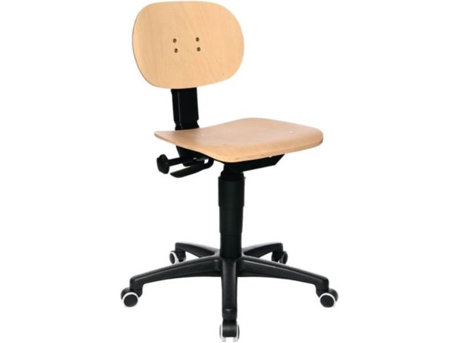 TOPSTAR Drehstuhl Arbeitsdrehstuhl Tec 11 Rl.Buche ergonomisch geformte Sitzfläche und