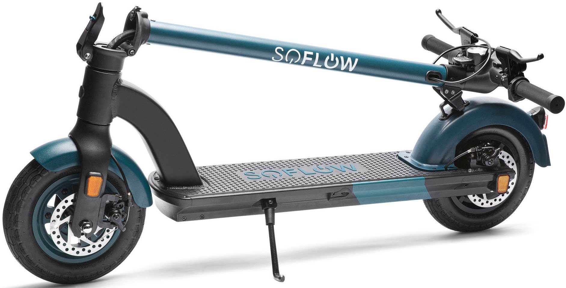 soflow E-Scooter SO4 bis zu km/h, 40 km pro, Reichweite 20