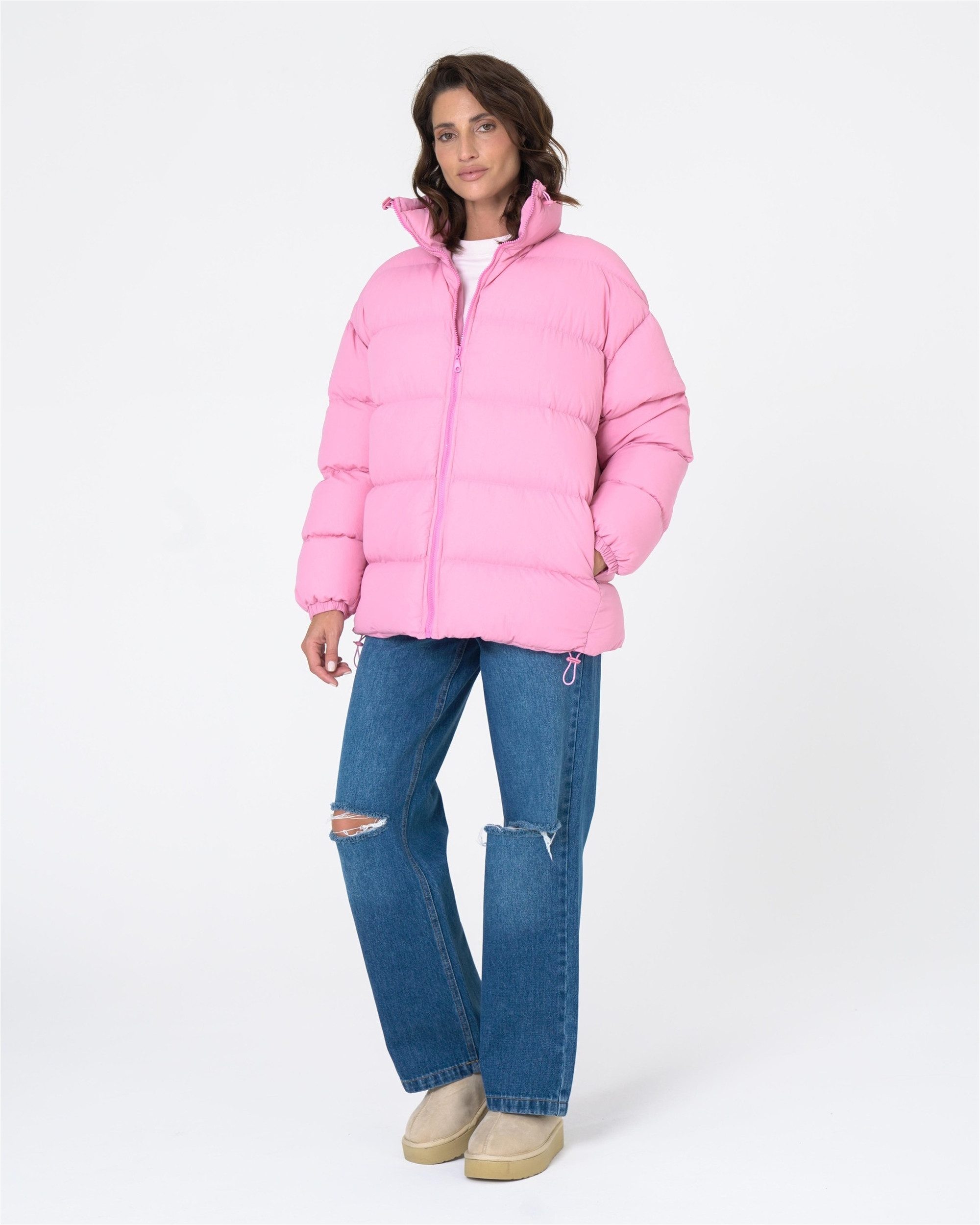 freshlions Steppjacke Estala (1-St) mit hohem Kragen