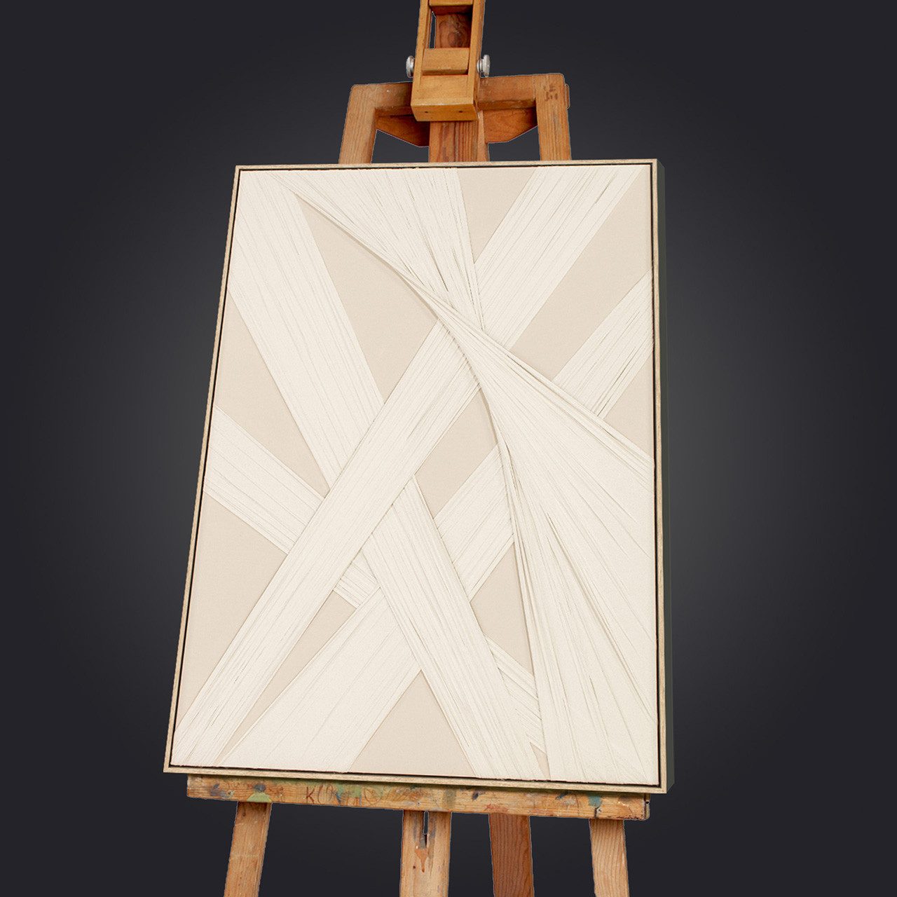 ArtUniverse Gemälde Stretched Forms 90 x 120 cm, Abstrakt