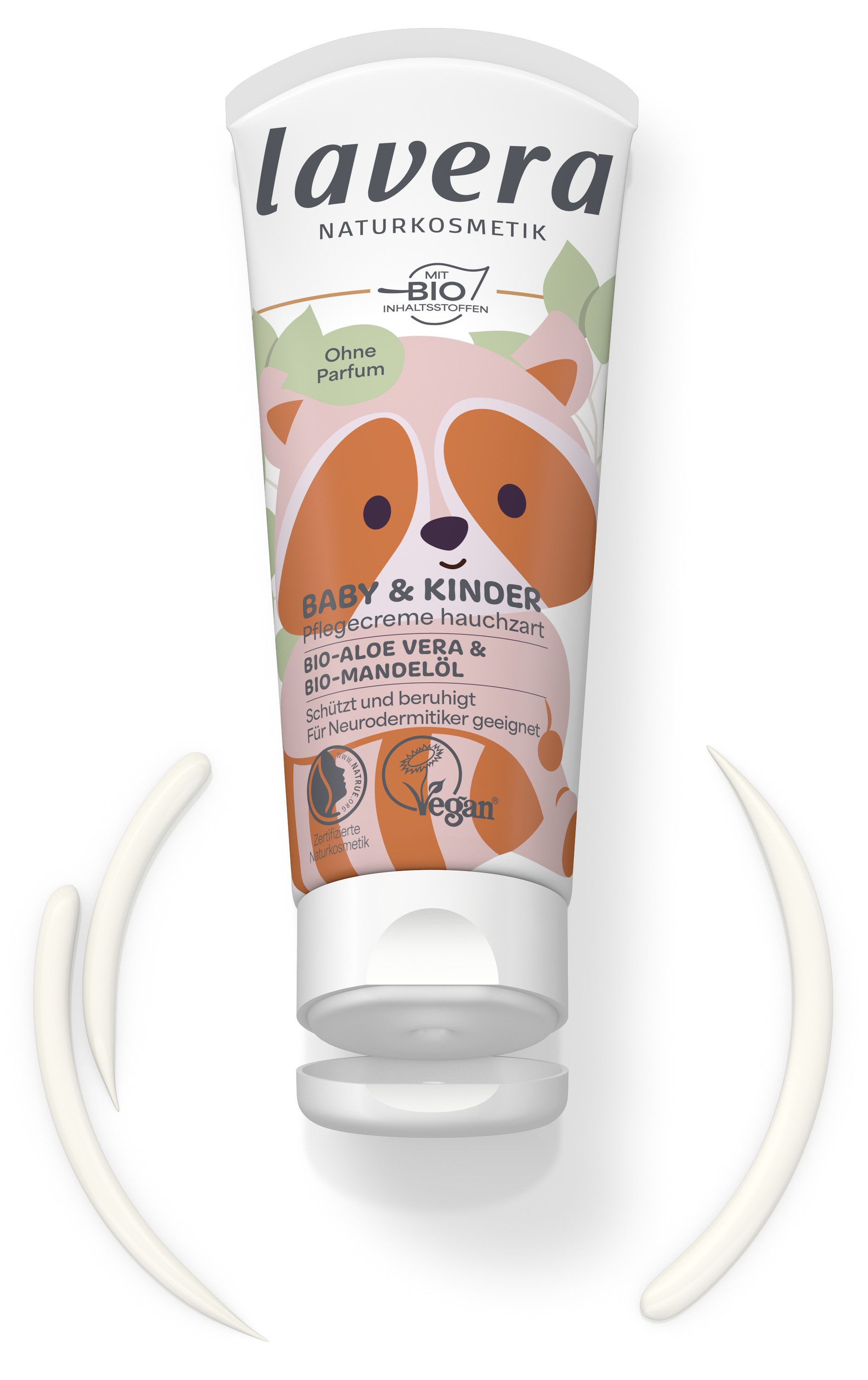 lavera Körpercreme Baby & Kinder Pflegecreme hauchzart