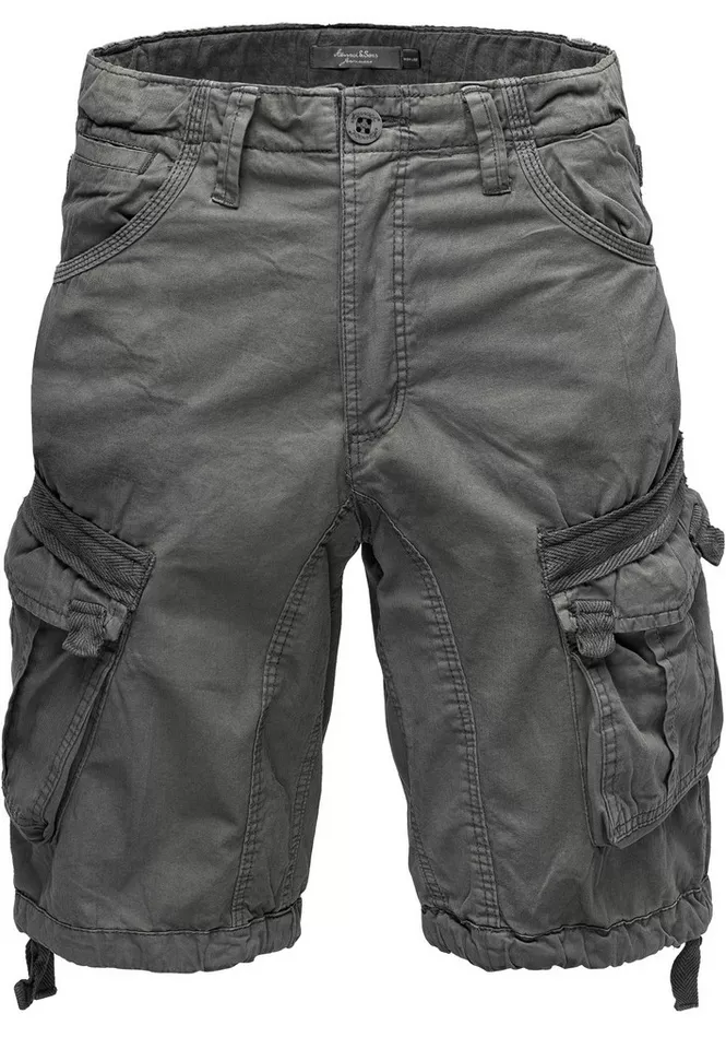 Amaci&Sons Cargoshorts LACKAWANNA Cargoshorts Herren Bermuda Short Hose Regular Fit
