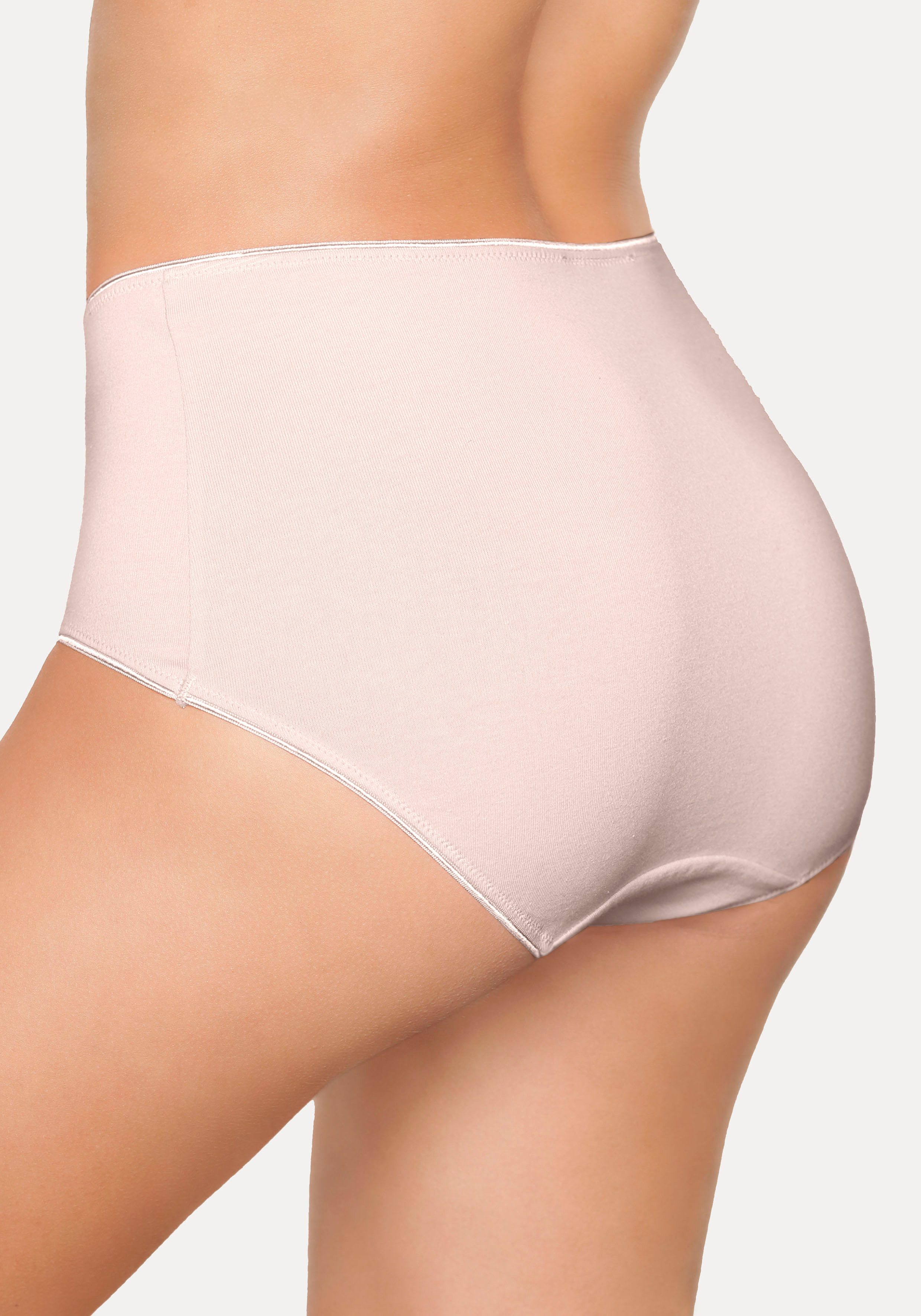 LASCANA Taillenslip (5er-Pack) aus Baumwolle, mit schöner Aufbewahrungsbox