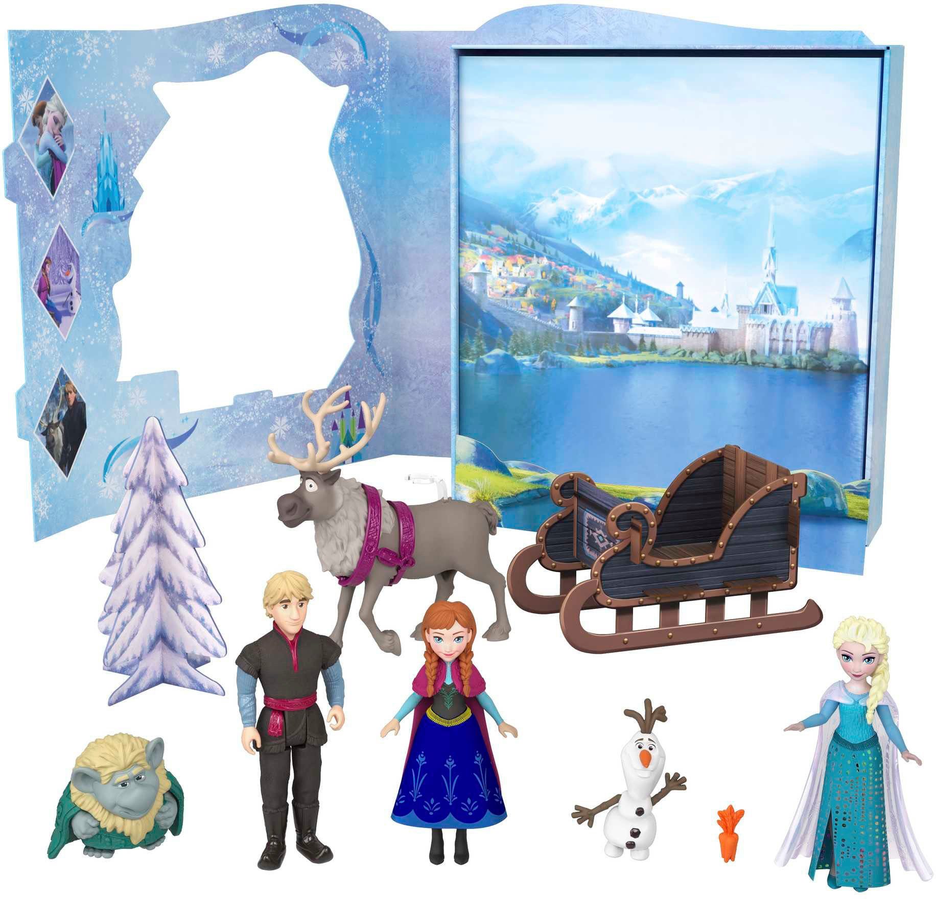 Mattel® Anziehpuppe Disney Die Eiskönigin, Geschichten-Set günstig online kaufen