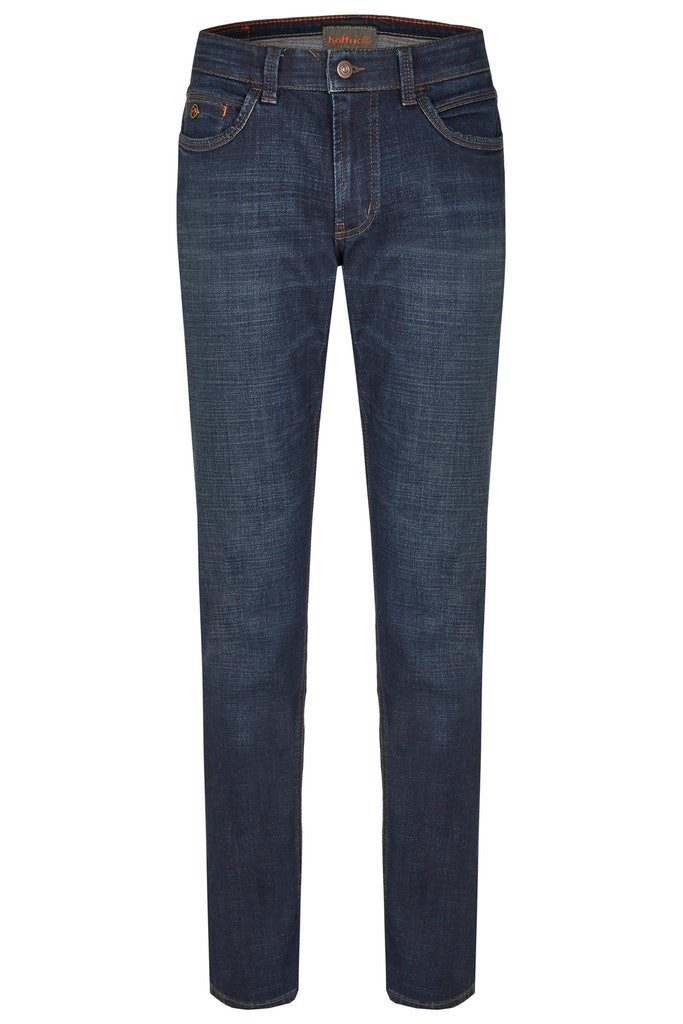 Dark Hattric Blue Slim-fit-Jeans