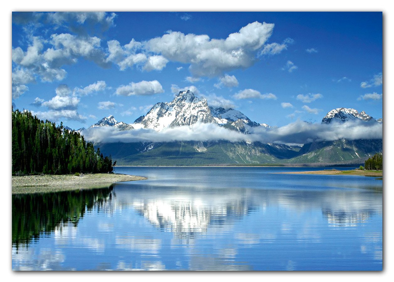 LYSCO Poster XXL Plakat Gebirgssee, Bergsee, günstig online kaufen