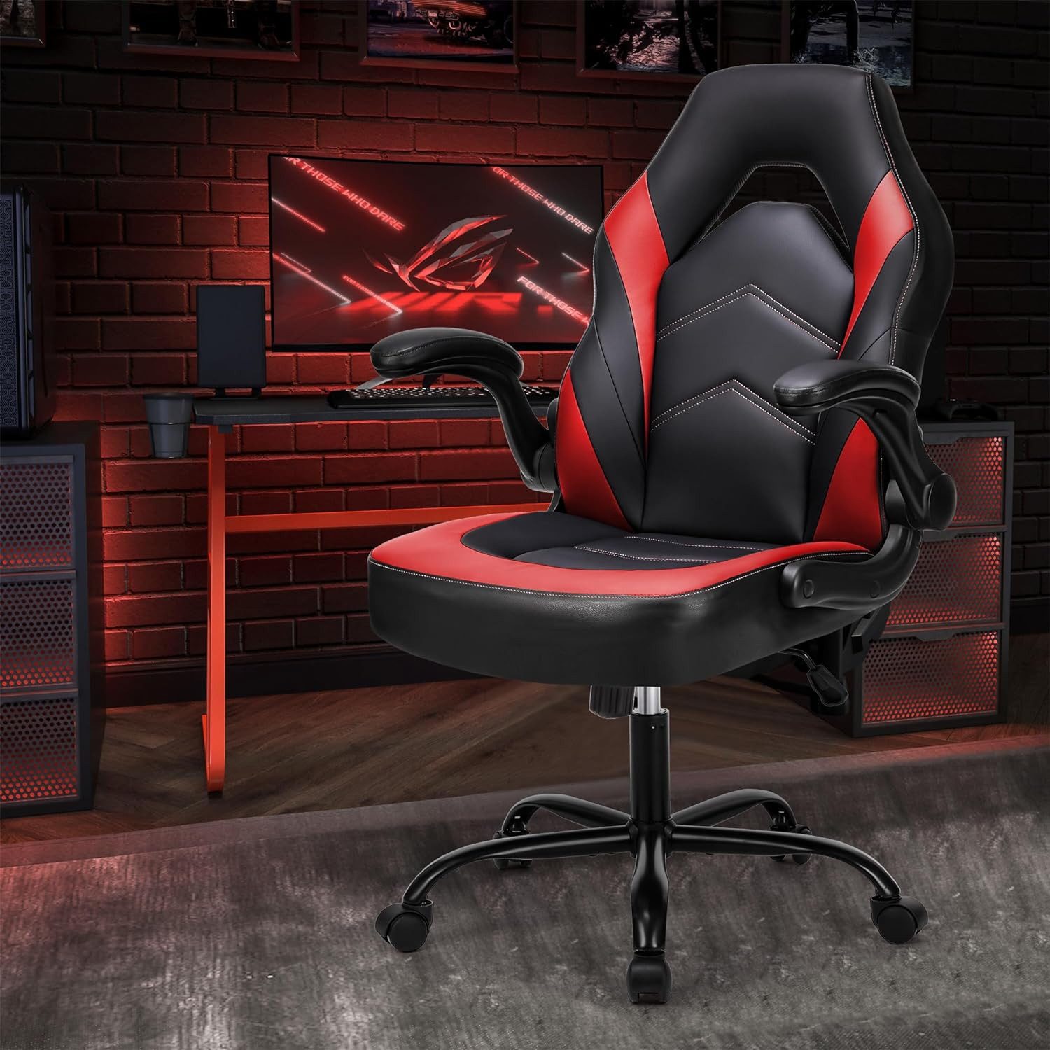 DUMOS Gaming-Stuhl E-Sports-Stuhl,ergonomischer Bürostuhl, Kunstleder PC-St günstig online kaufen