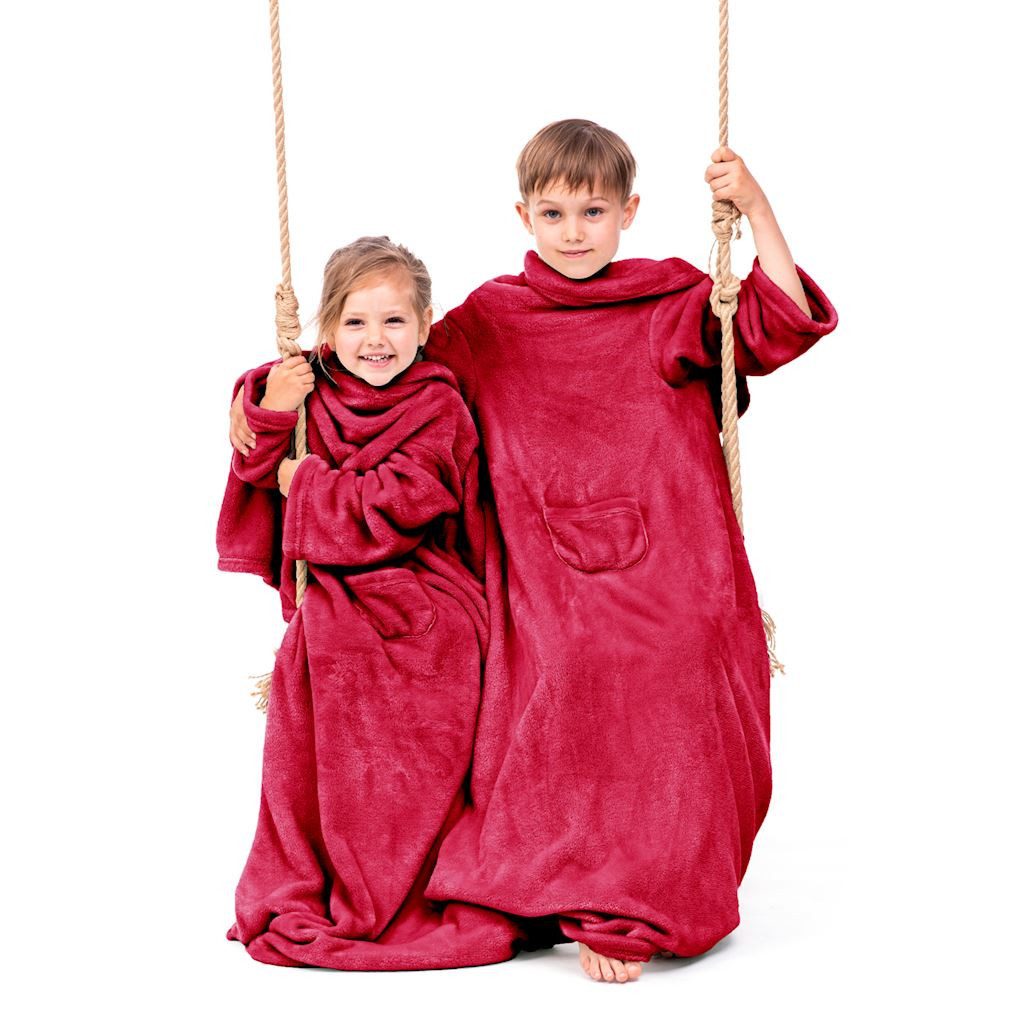 Kinderdecke Ärmeldecke Lazykids für Kinder - Kuscheldecke mit Ärmeln, DecoKing